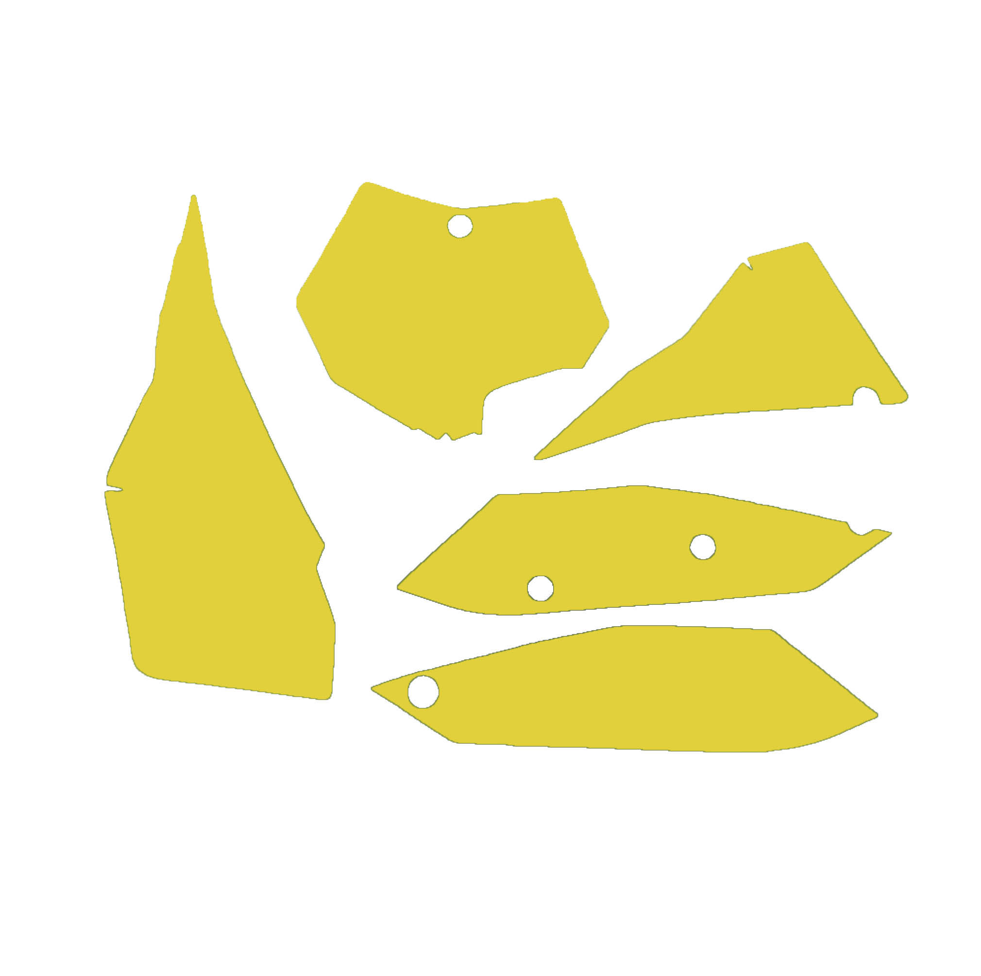 N04-133 92 YZ125/250 YELL, BACKGROUNDS image 1