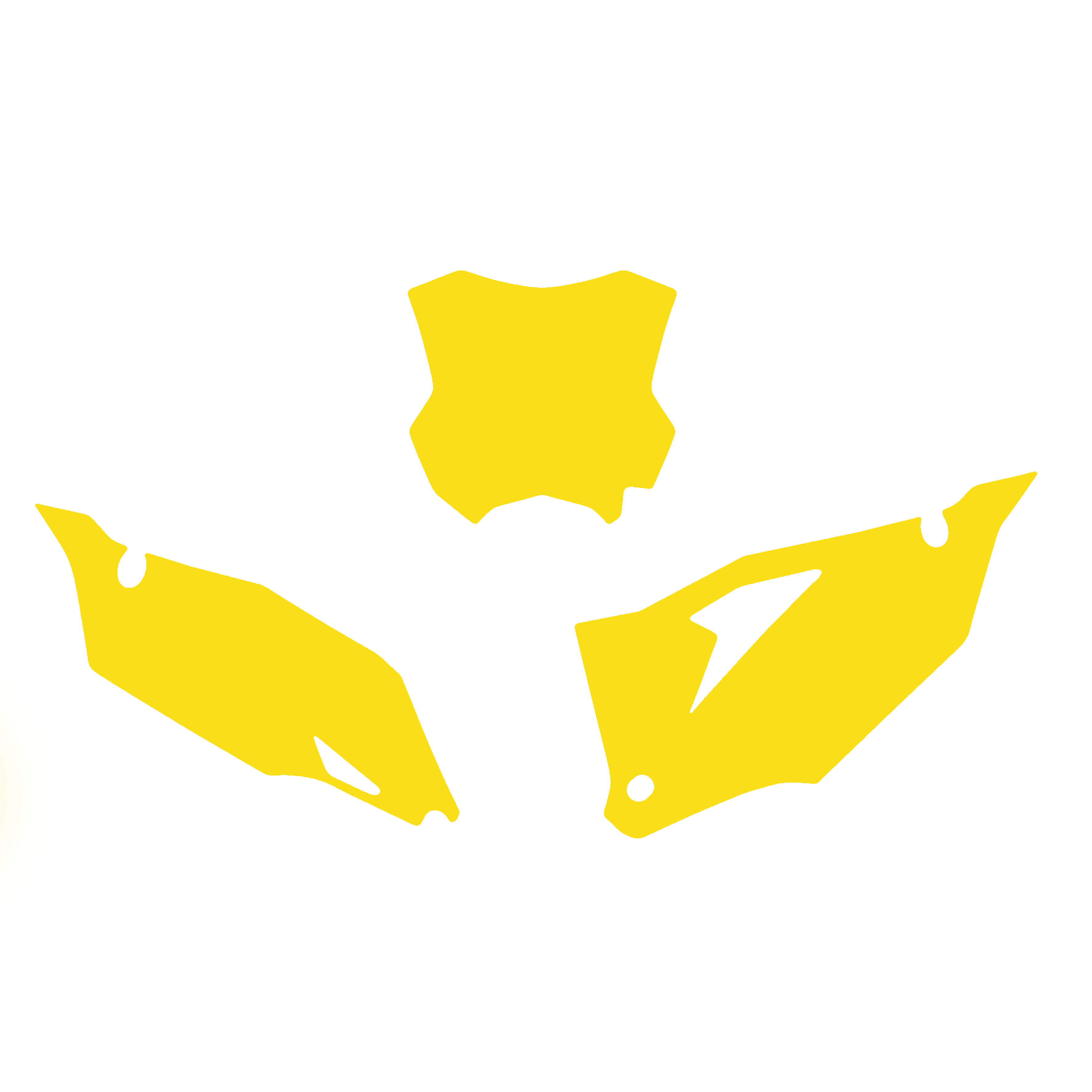 2019-23 KXF 450 BACKGROUNDS, YELLOW BLACKBIRD 3420/40 image 1