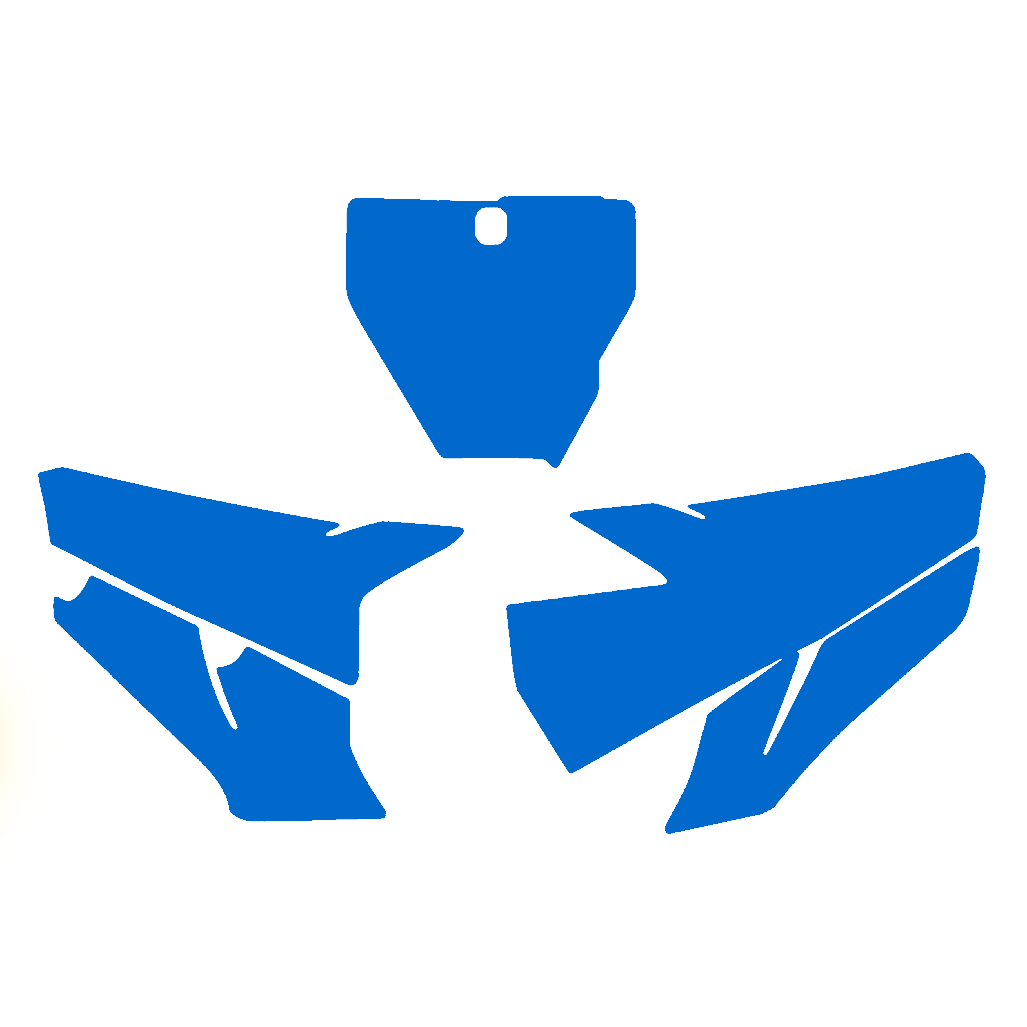 19-22 TC/FC HUSQVARNA BACKGROUNDS, BLUE BLACKBIRD 3626/70 image 1