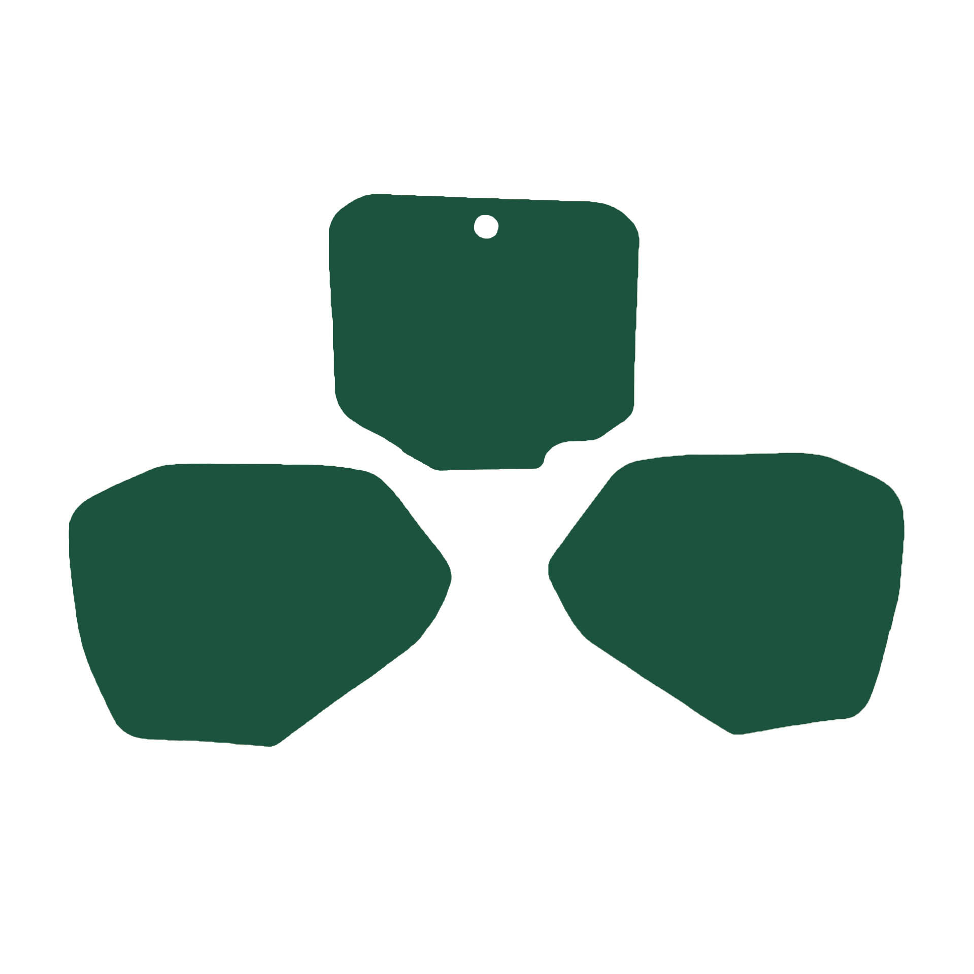 N05-107 CR500 95-97 GREEN, MOTO X BACKGROUNDS image 1
