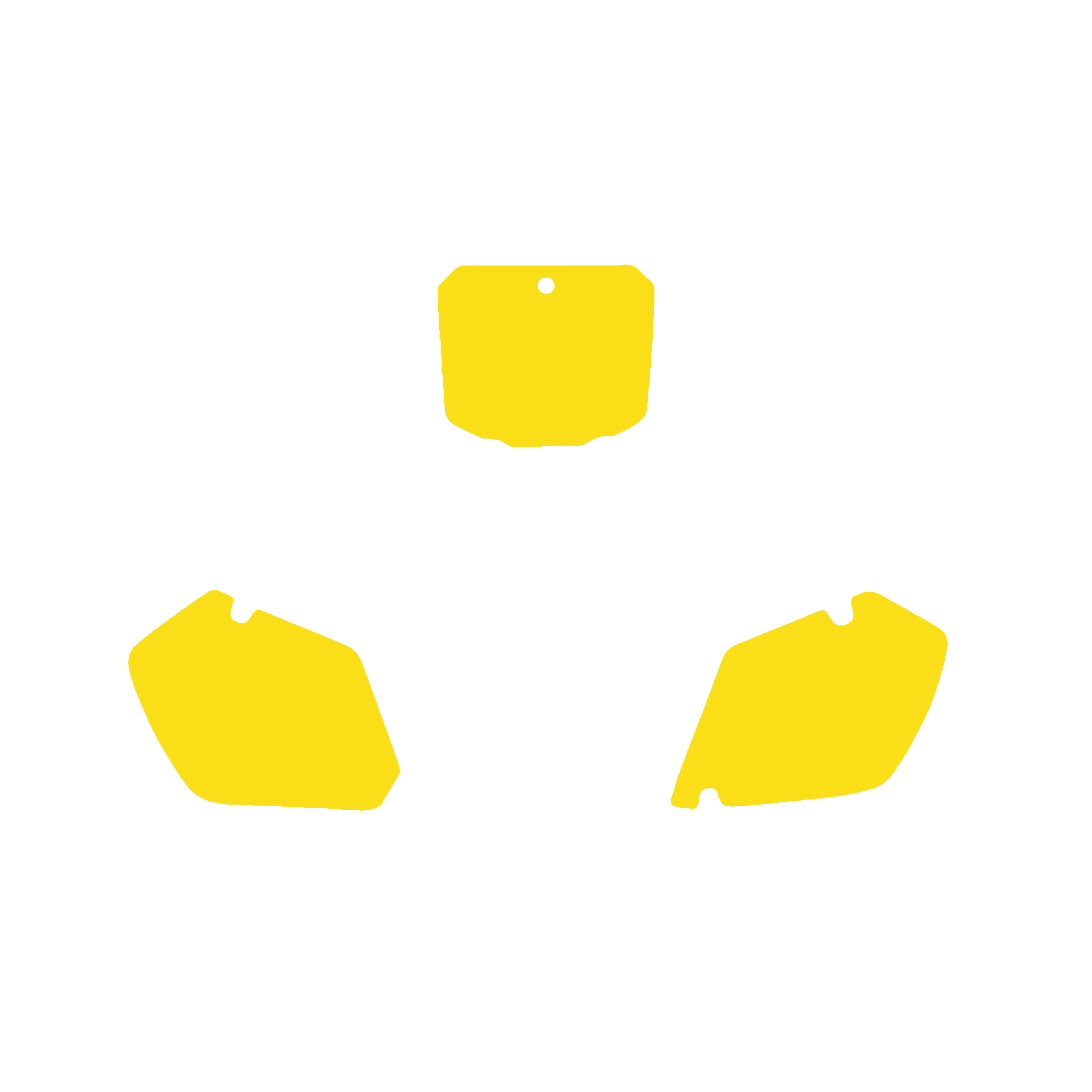 97-99 CR250, 98-99 CR125 YELL, PRE-CUT MOTOCROSS BACKGROUND image 1