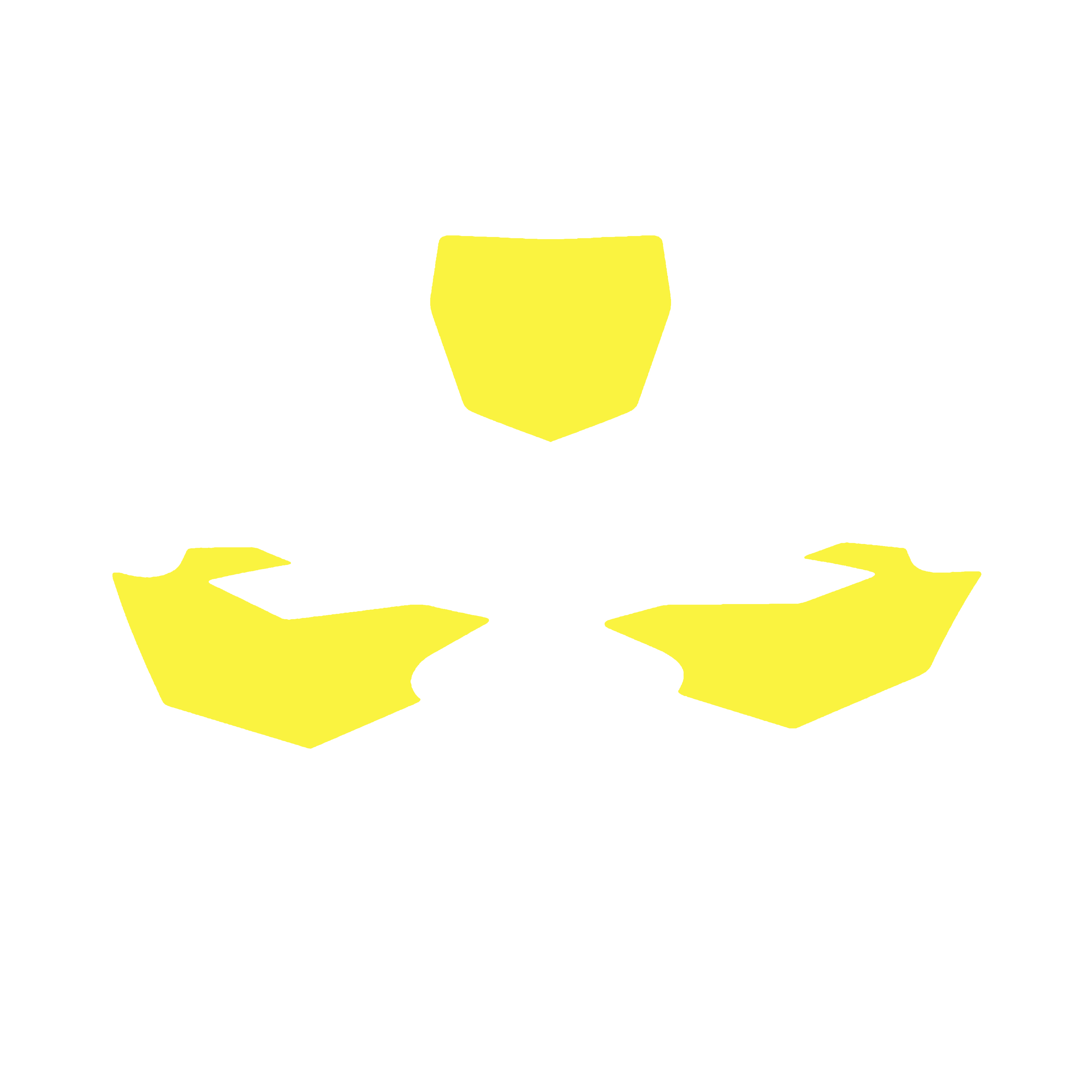 14-18 YZF250/450 BACKGROUNDS, NEON YELLOW BLACKBIRD 3223 image 1