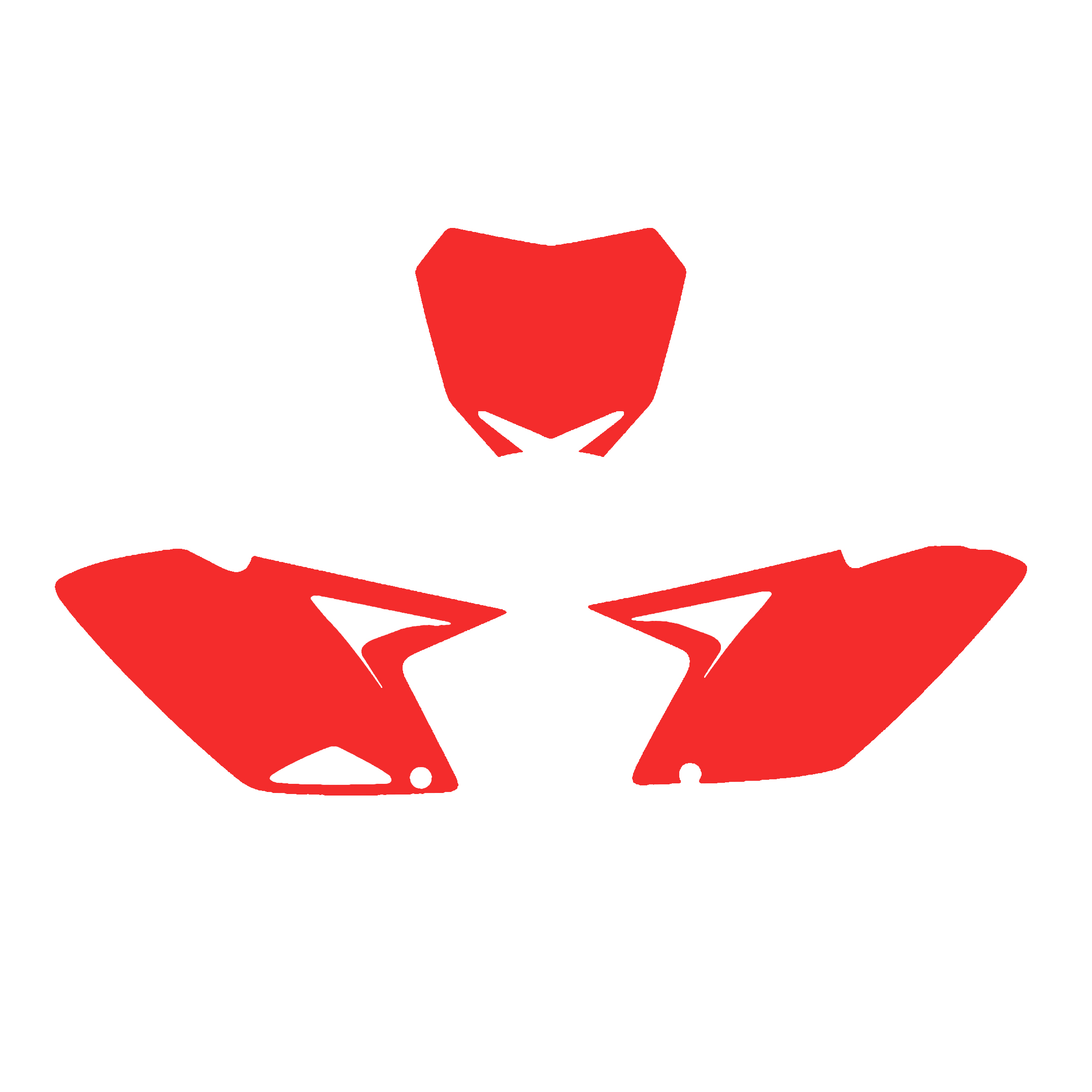 10-18 RMZ250 BACKGROUND RED, BLACKBIRD 3318/60 image 1