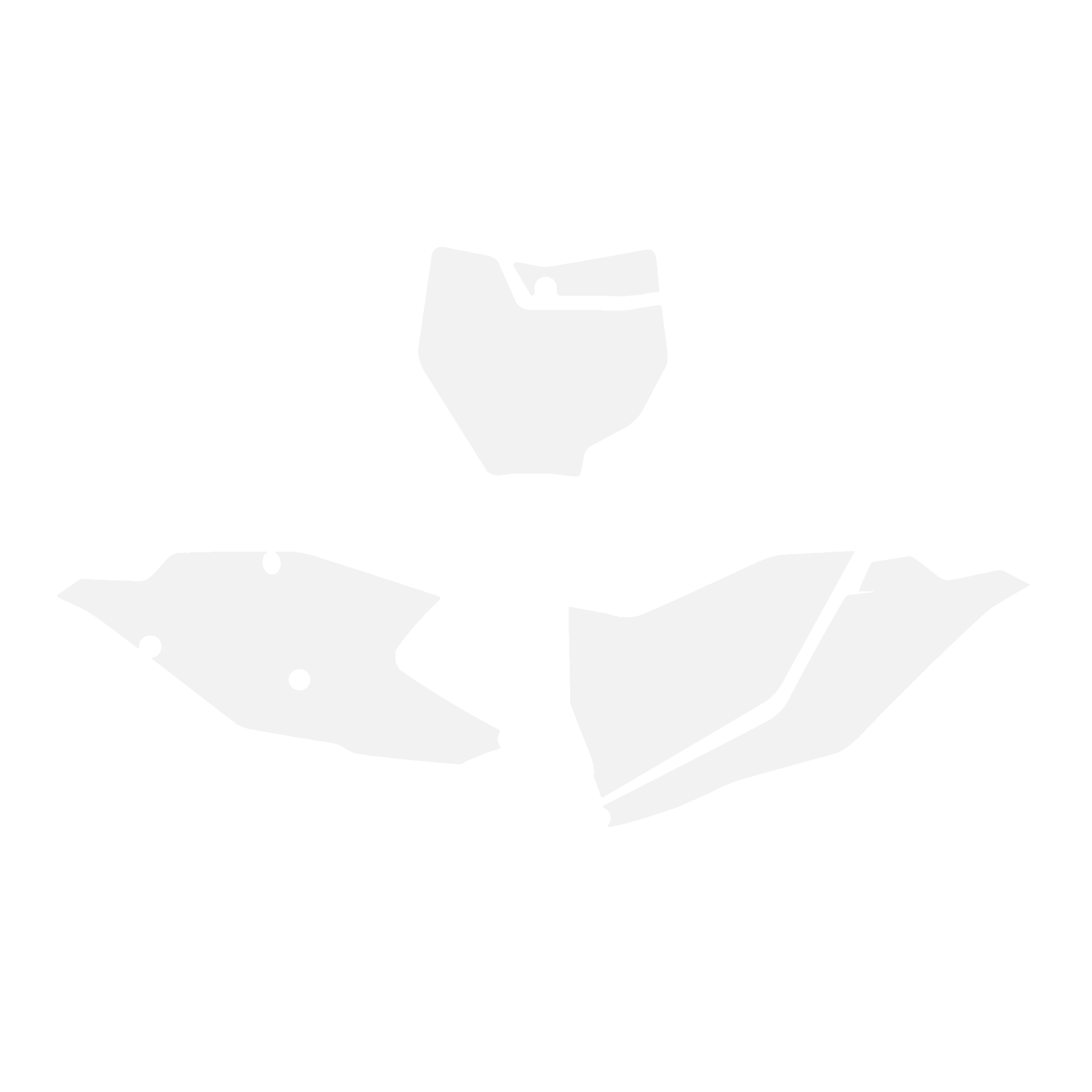 KTM SX/SXF 16-18 BACKGROUNDS, WHITE BLACKBIRD 3523/10 image 1