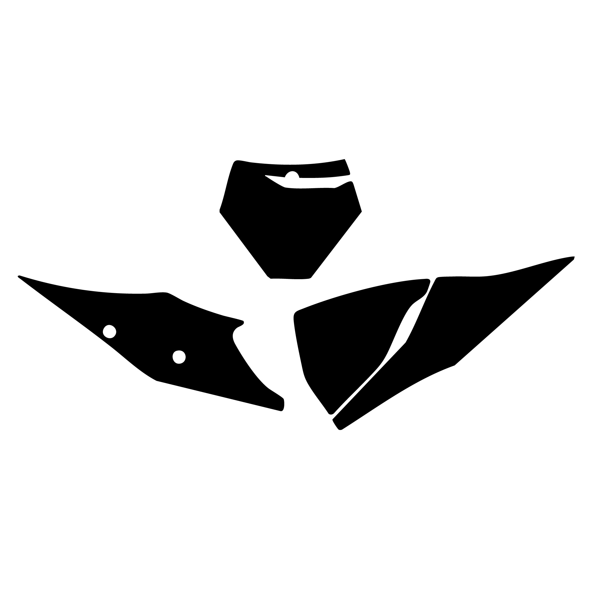 20-23 TE/FE HUSQVARNA, BLACK BACKGROUNDS BLACKBIRD 3627/20 image 1