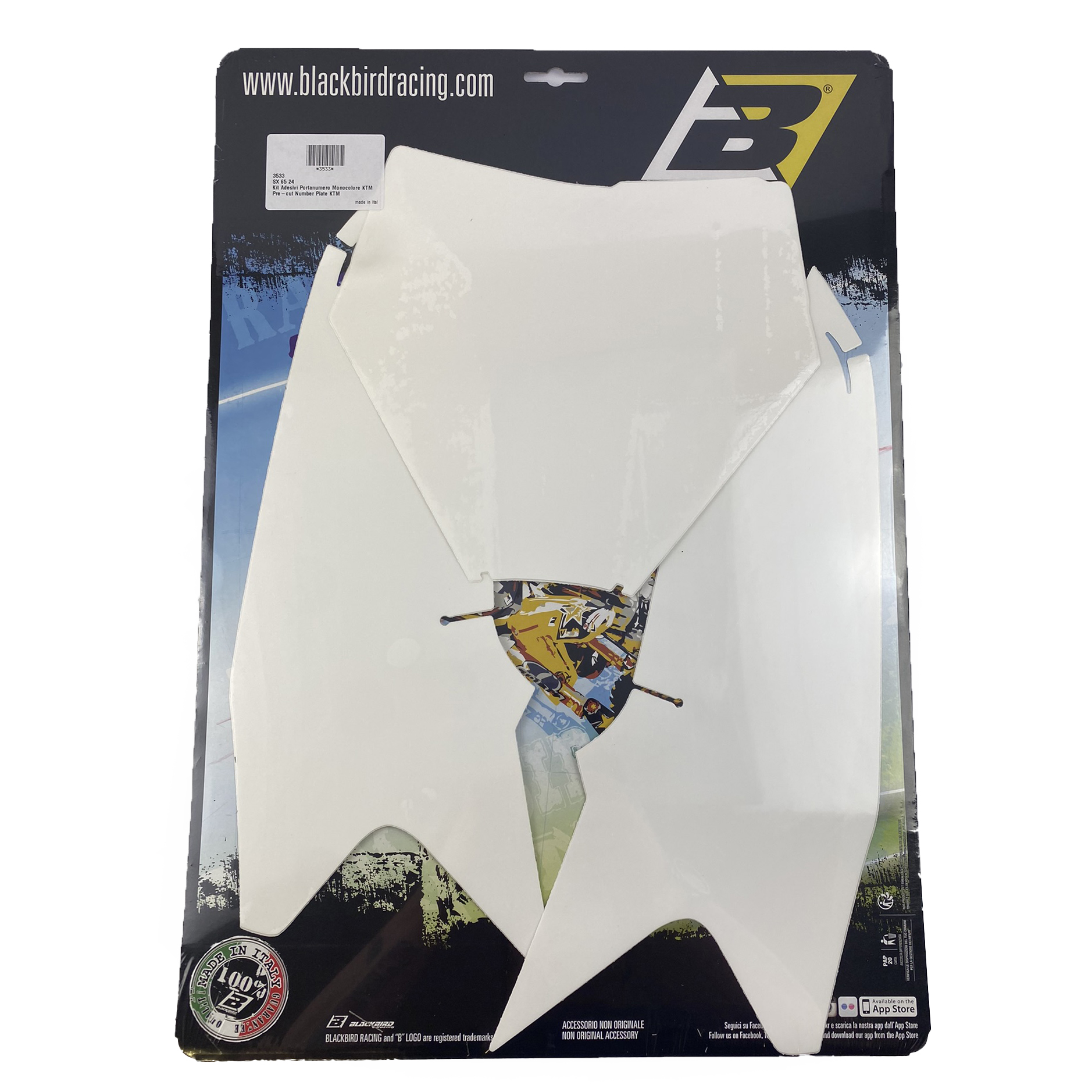 KTM SX 65 24-25 WHITE BACKGROUNDS, BLACKBIRD 3533/10 thumbnail 2