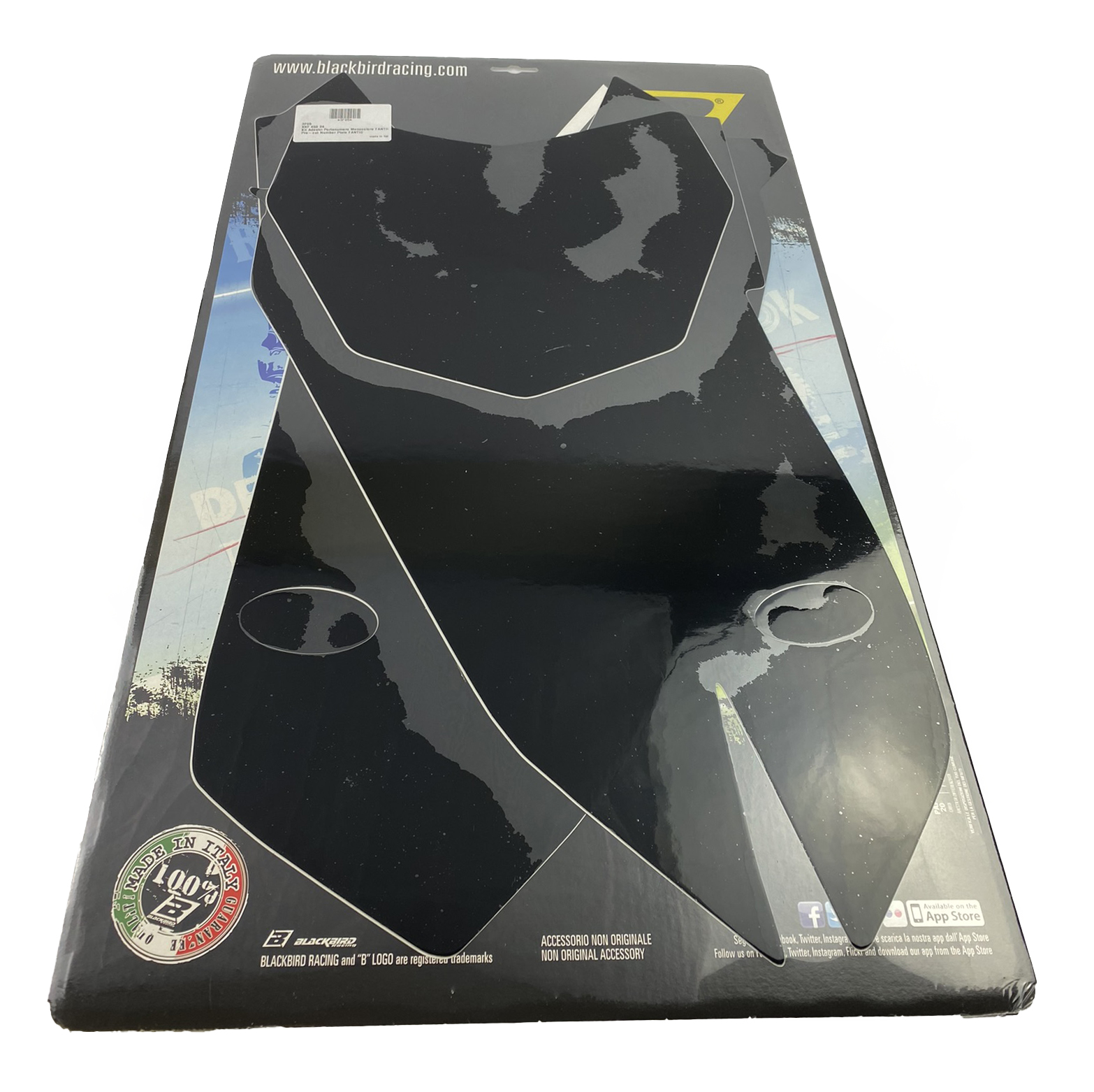 FANTIC XXF 450 2024-2025 PRE CUT BACKGROUNDS, BLACKBIRD 3F05/20 BLACK NUMBER BOARDS thumbnail 2