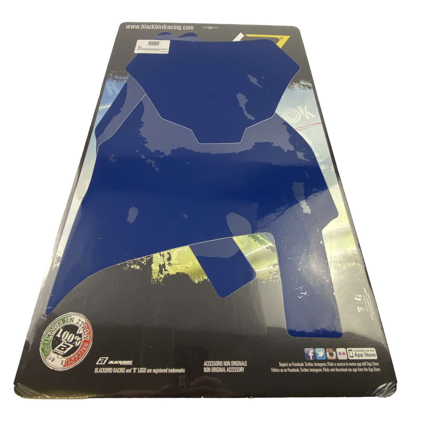 GASGAS MC 24-25 PRE CUT BACKGROUNDS, BLACKBIRD 3912/70 BLUE NUMBER BOARDS thumbnail 2