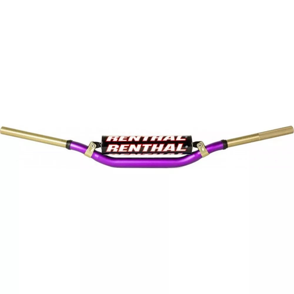 RENTHAL TWINWALL McGRATH 999, MCGRATH / SHORT, Renthal 999-01-PE-07-261 PURPLE image 1