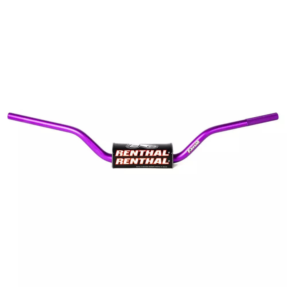 RENTHAL FATBAR RC HIGH 609, Renthal 609-01-PE PURPLE image 1