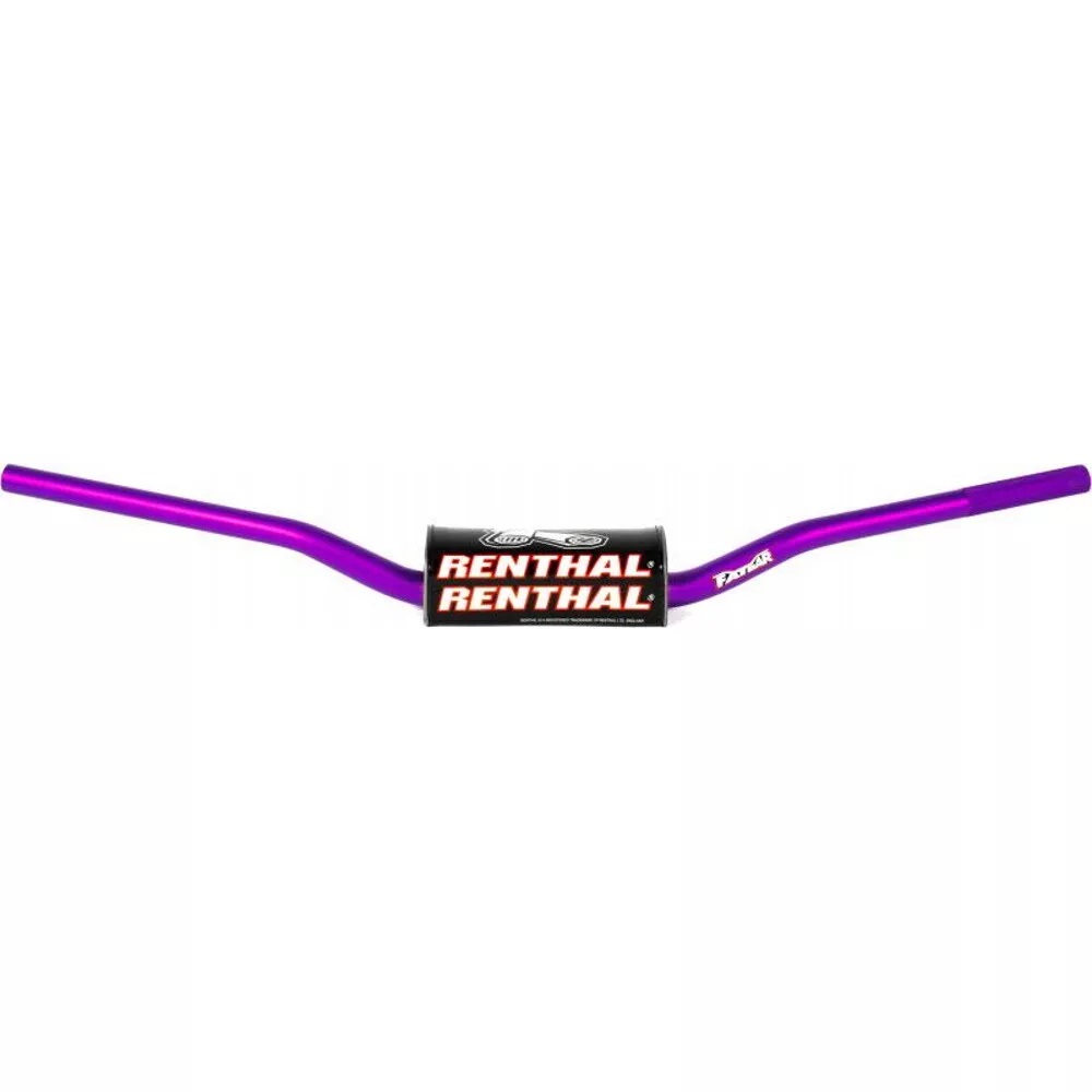 RENTHAL FATBAR MCGRATH 821, MCGRATH / SHORT, Renthal 821-01-PE PURPLE image 1