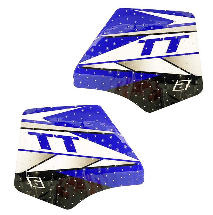 83-92 TT600 BLACKBIRD BLUE, GRAPHIC KIT DREAM 2201A/02 image 1