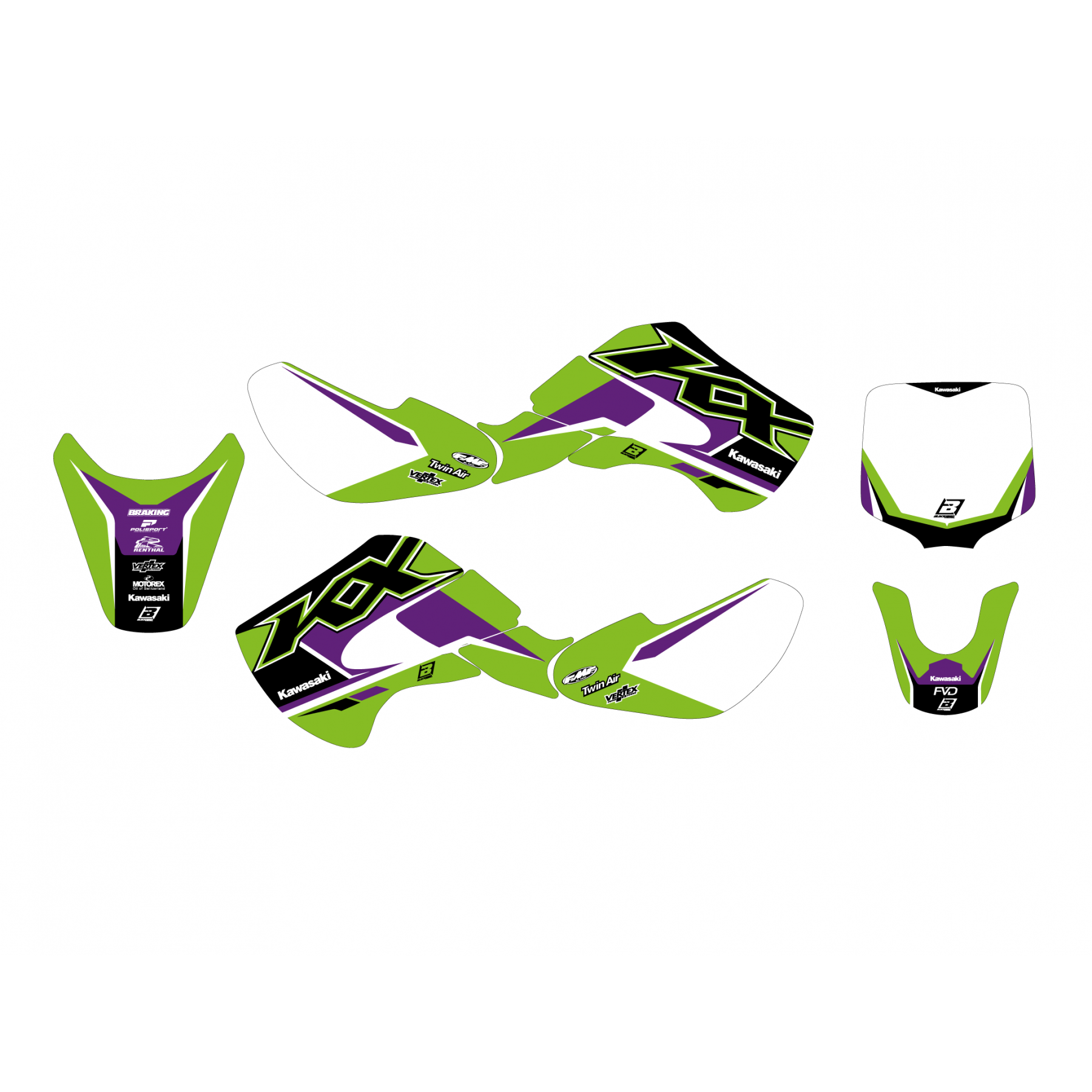 00-24 KX65 DREAM5  GRAPHICS, BLACKBIRD 2404AB thumbnail 2