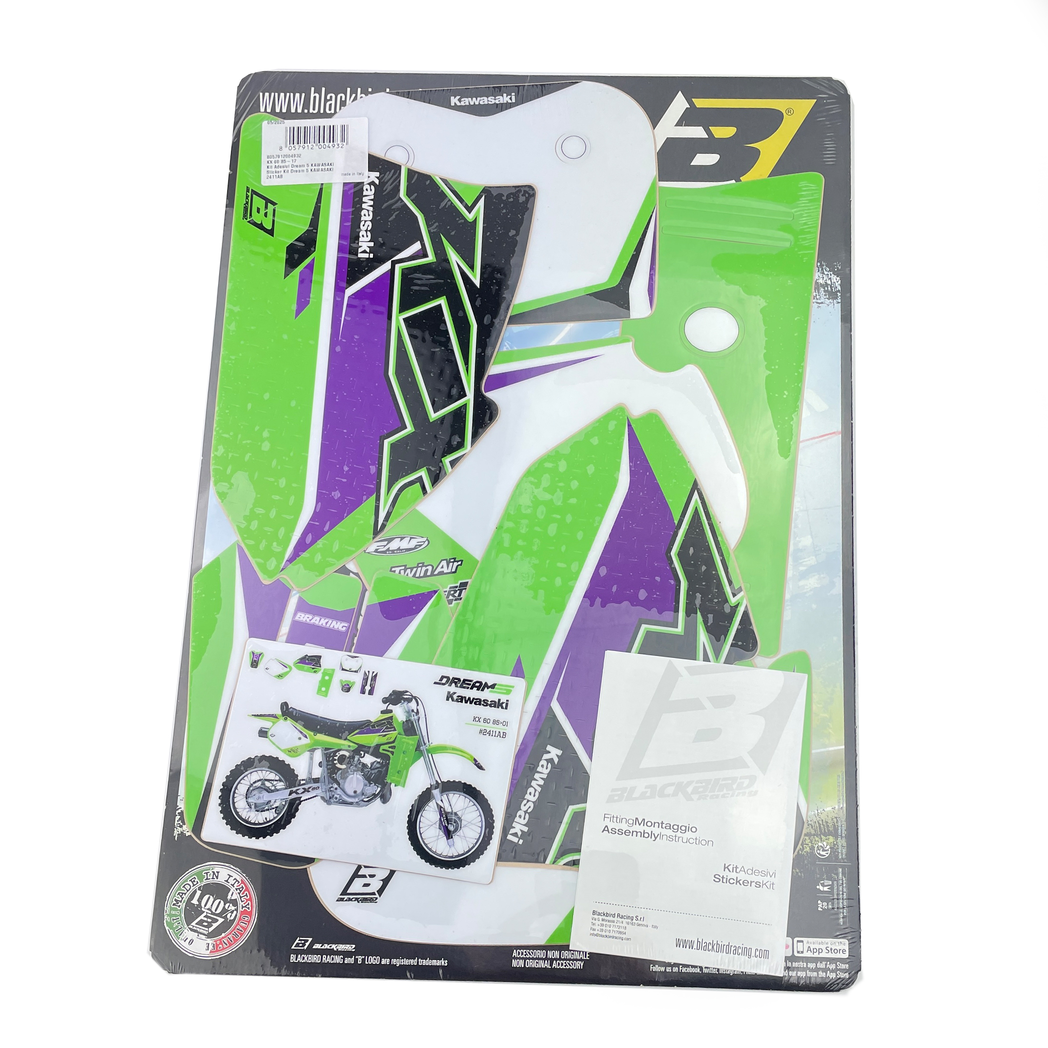 85-19 KX60 DREAM 5 GRAPHICS, BLACKBIRD 2411AB thumbnail 3