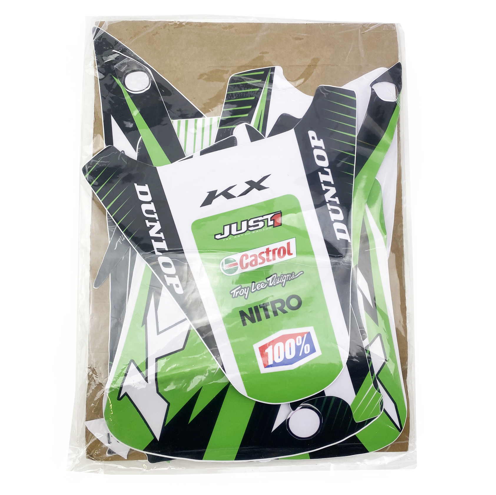 DECAL KIT 2001-2013 KAWASAKI KX85 KX100 image 1