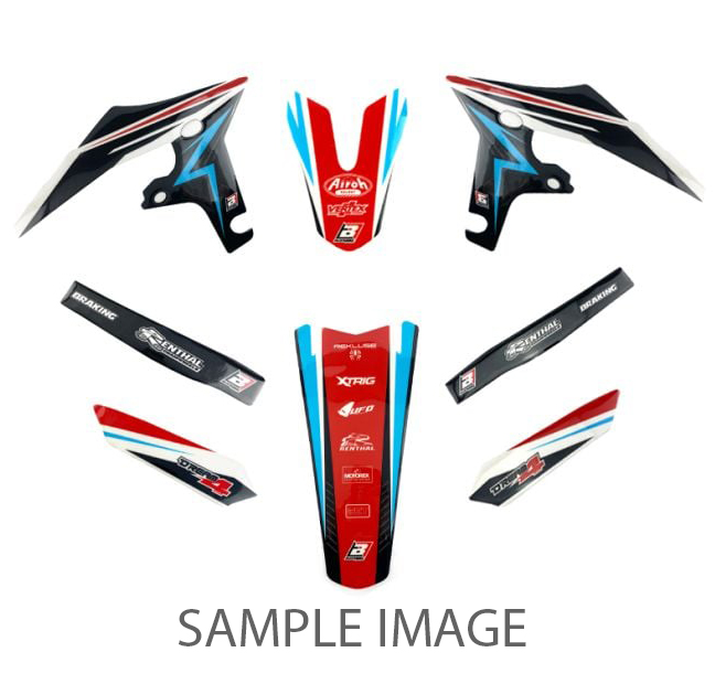 2024-25 FANTIC 450 XXF DREAM 4, BLACKBIRD DECAL KIT, 2F03N thumbnail 2