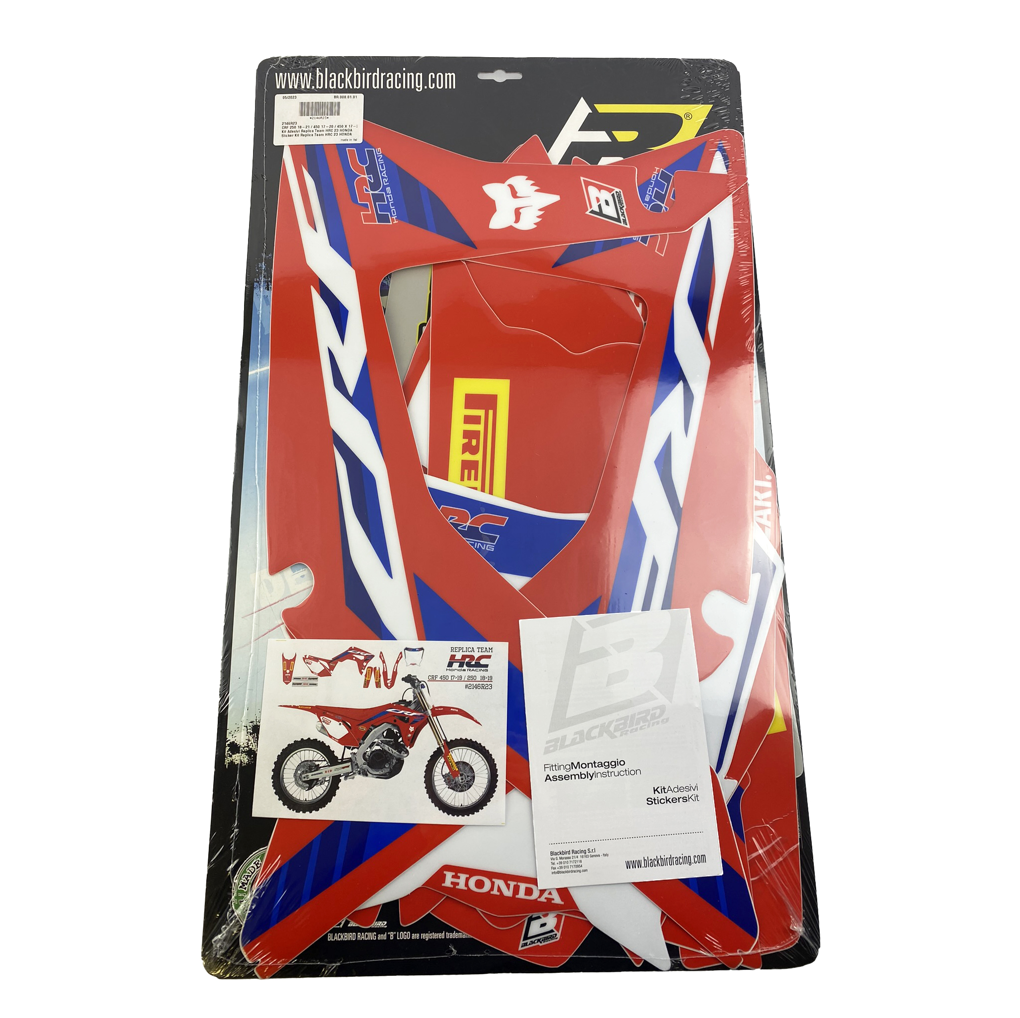 CRF250R/450R HONDA HRC, BLACKBIRD 2146R23 thumbnail 2