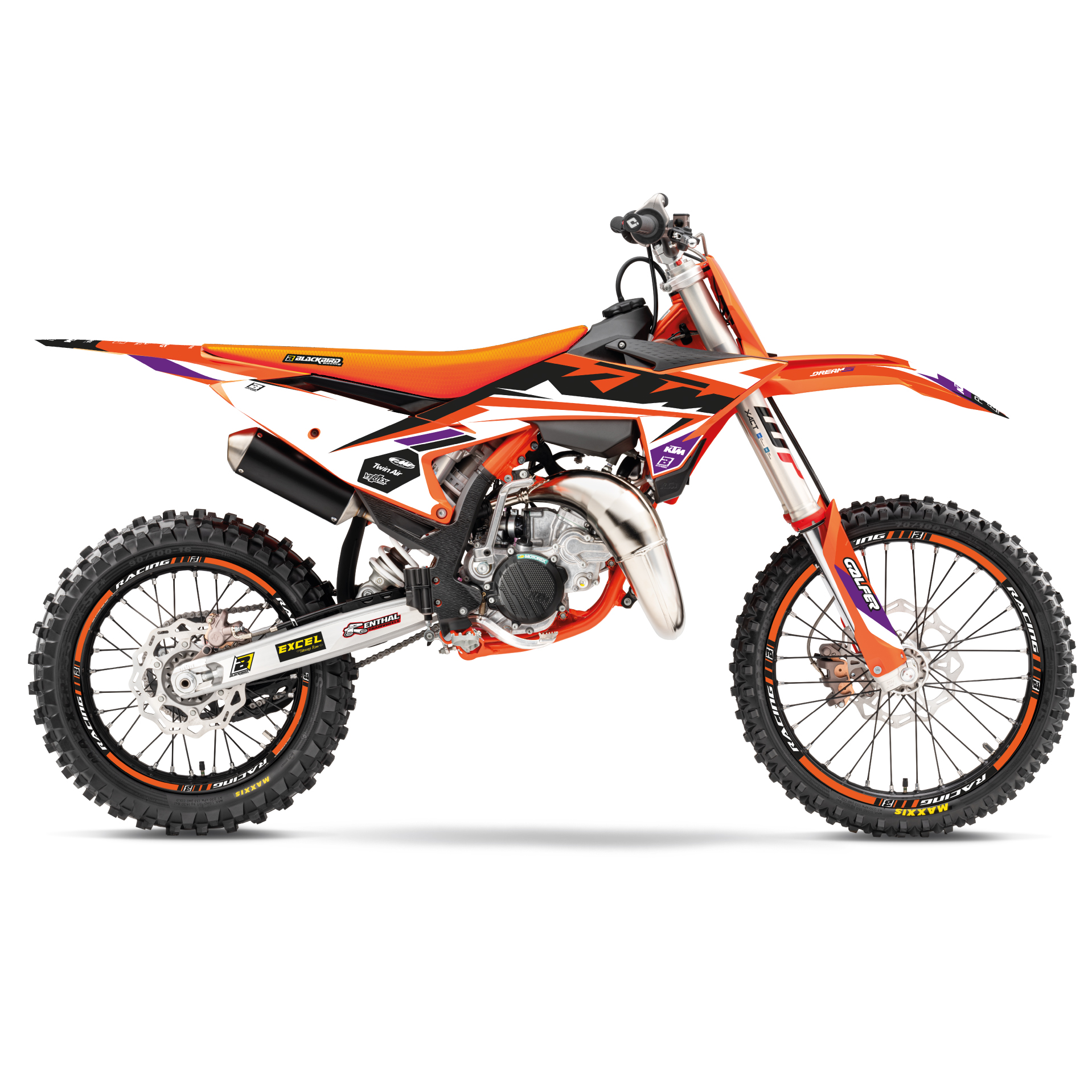 2025 KTM SX 85 DREAM 5 DECALS, BLACKBIRD 2551AB image 1