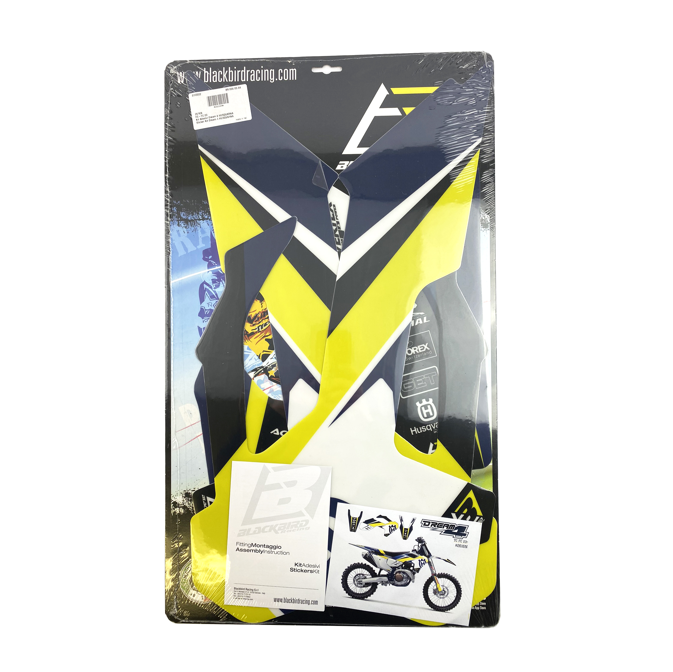 HUSQVARNA FC/TC DREAM4, BLACKBIRD DECAL KIT, 2616N thumbnail 3