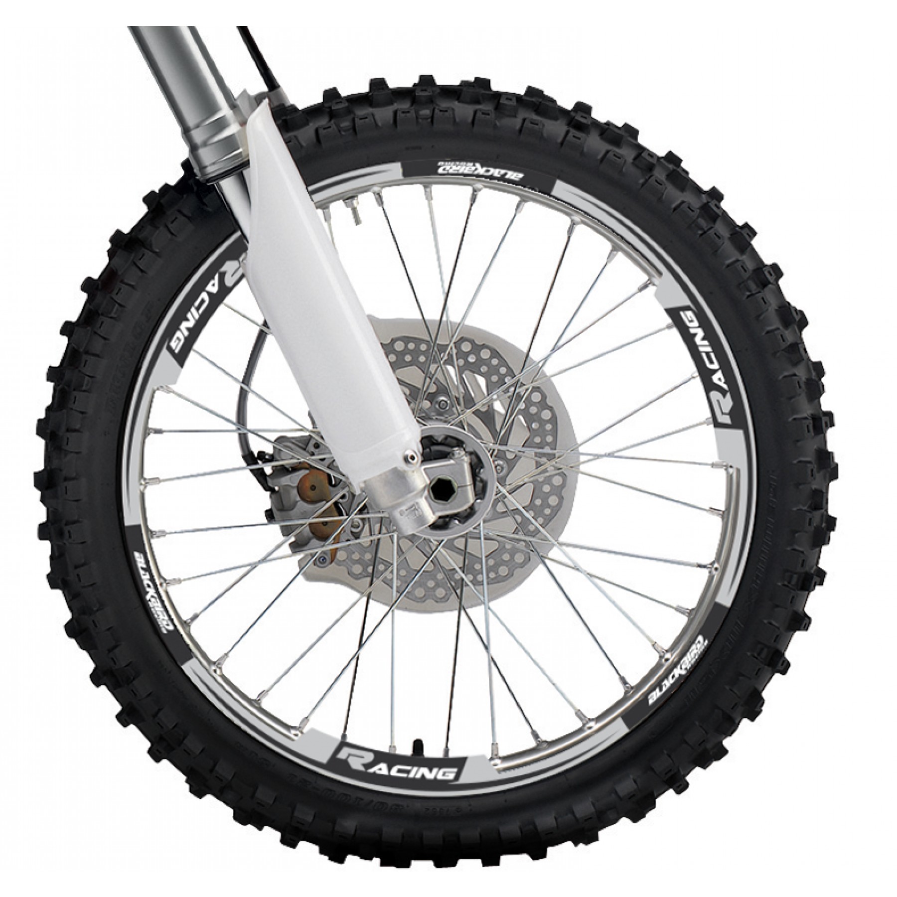WING RIM STICKER GREY, BLACKBIRD 5088/20 image 1