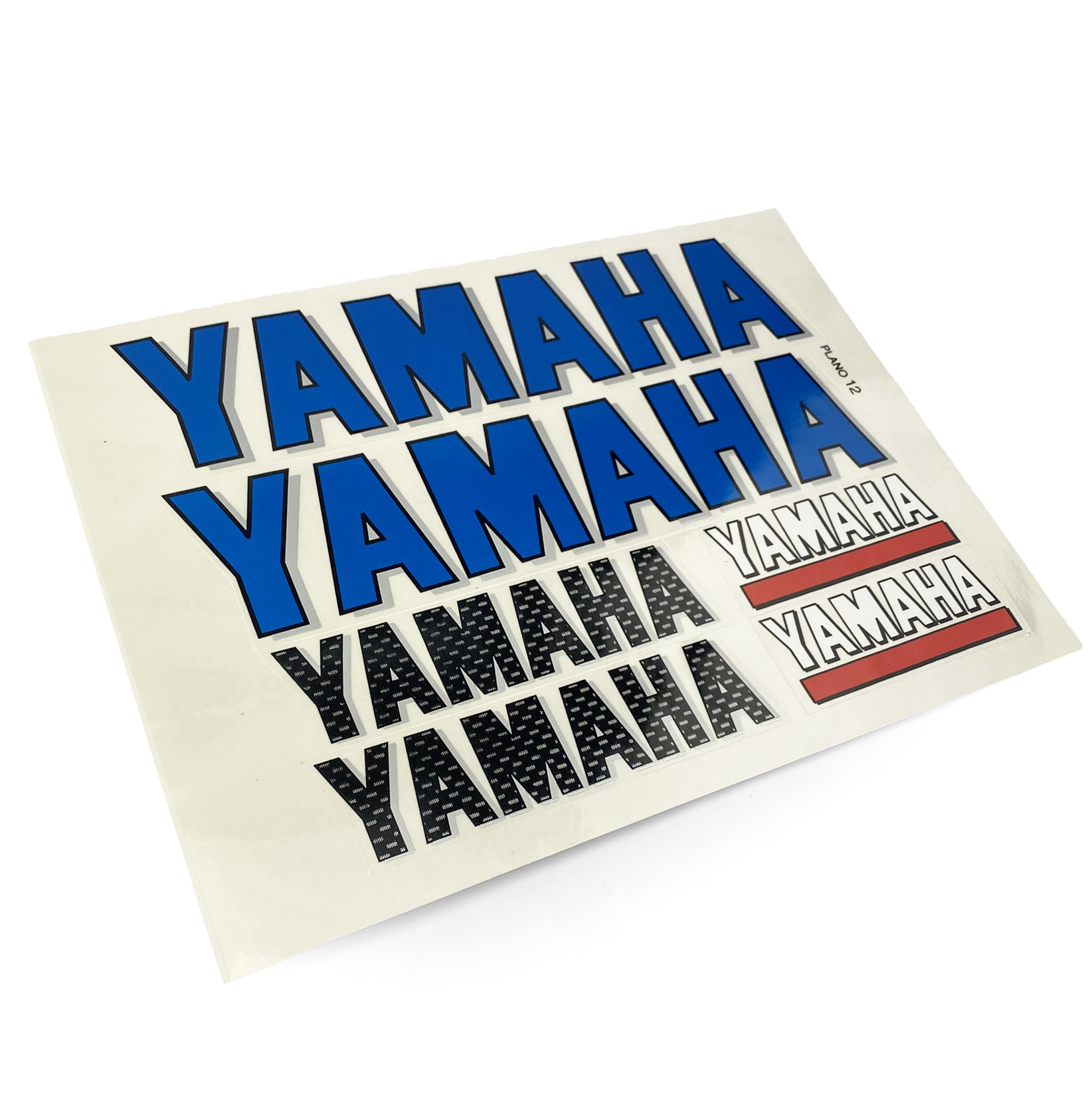 STICKER SHEET YAMAHA CLASSIC, SIZE. 230mm X 330mm, 122007496