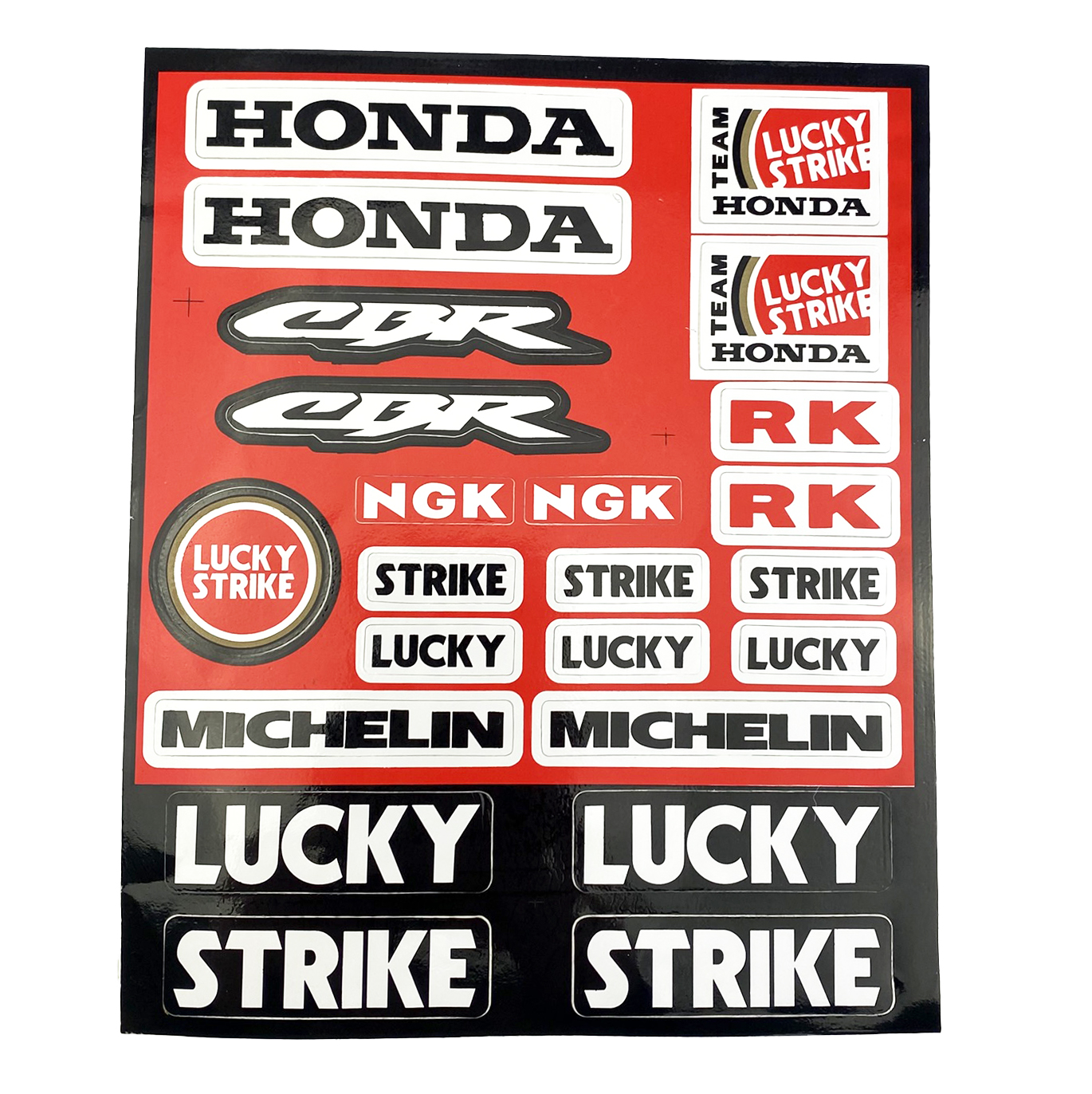 STICKER SHEET HONDA 21x17CM thumbnail 3