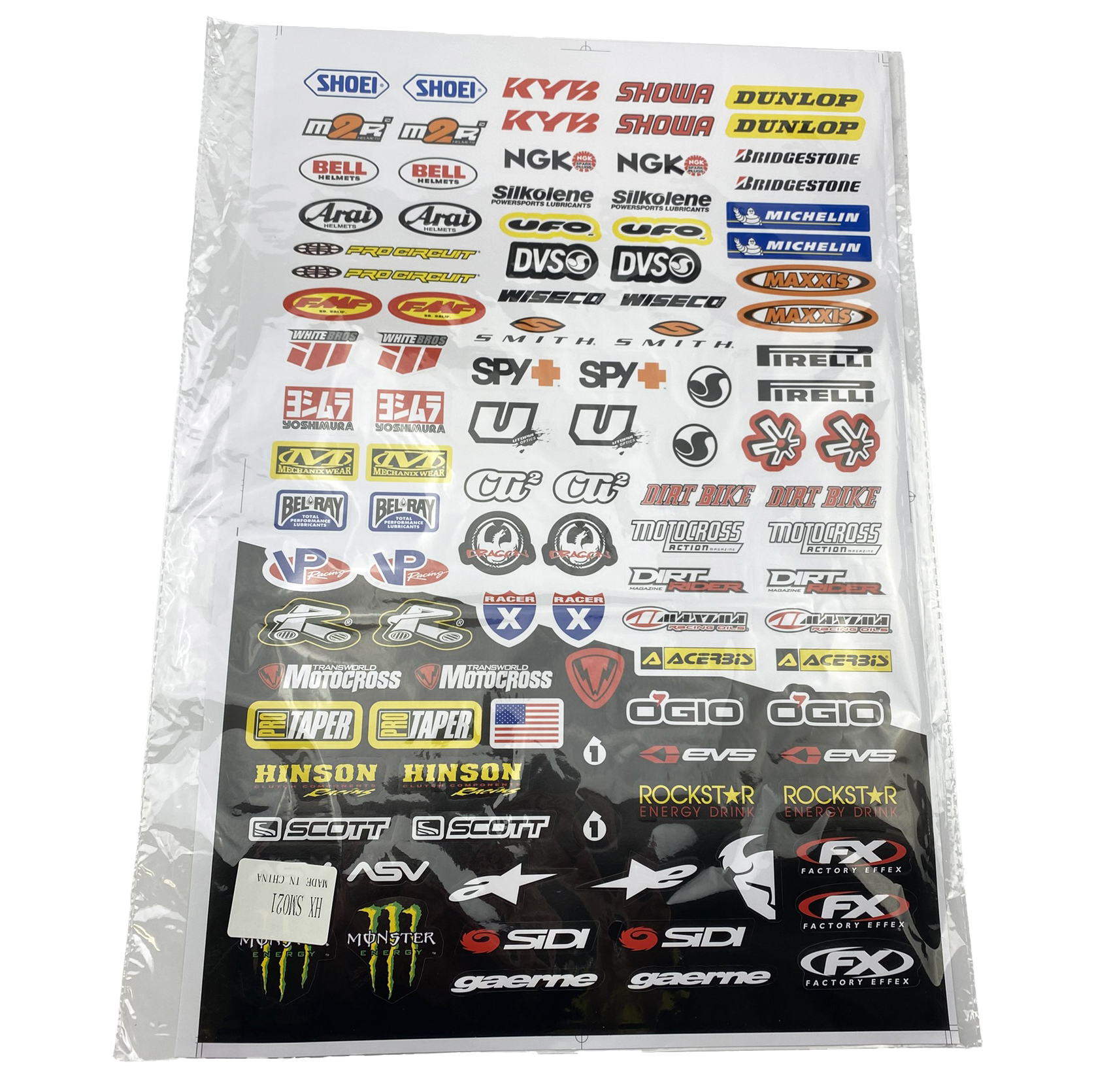 STICKER LOGO SHEET 30x45cm thumbnail 2