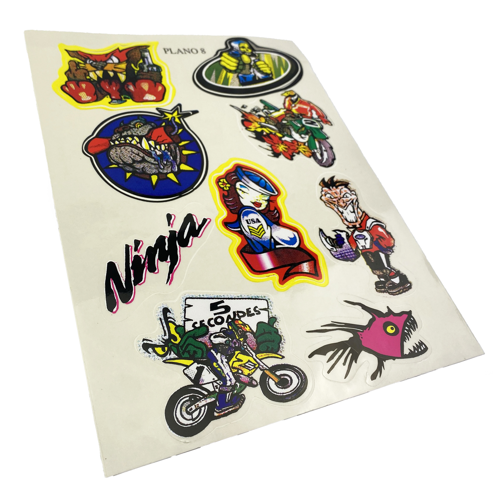 STICKER SHEET KIT 8 [SIZE A4] 122006347