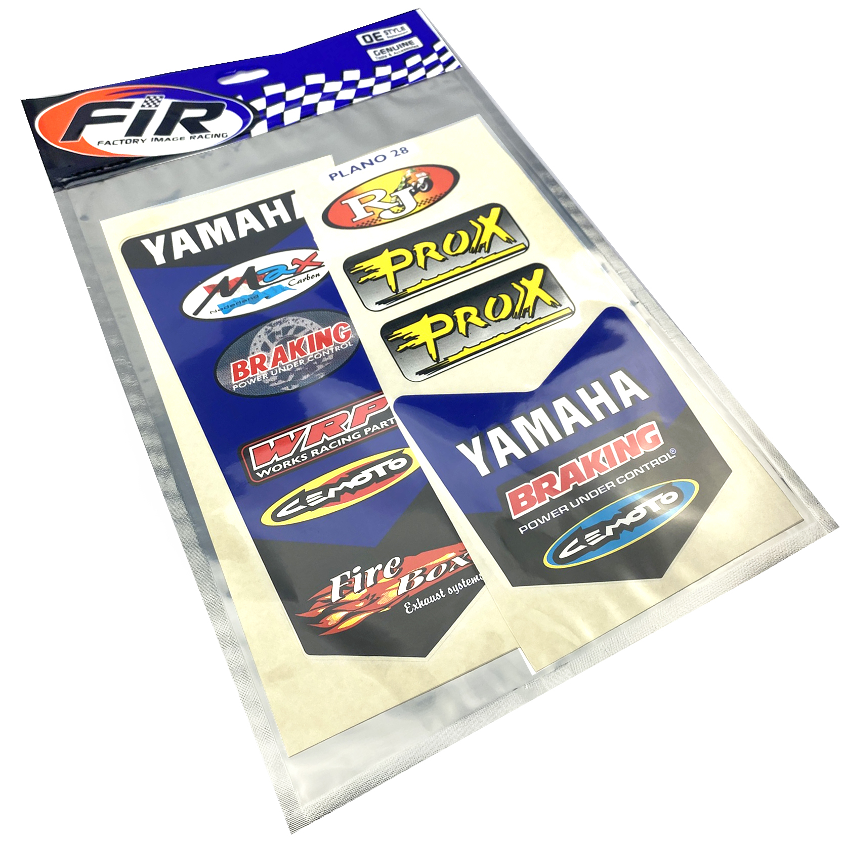 STICKER SHEET YAMAHA [SIZE A4] 122008413 thumbnail 2