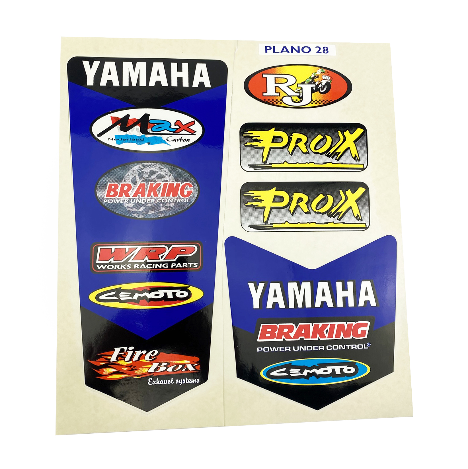 STICKER SHEET YAMAHA [SIZE A4] 122008413 thumbnail 3