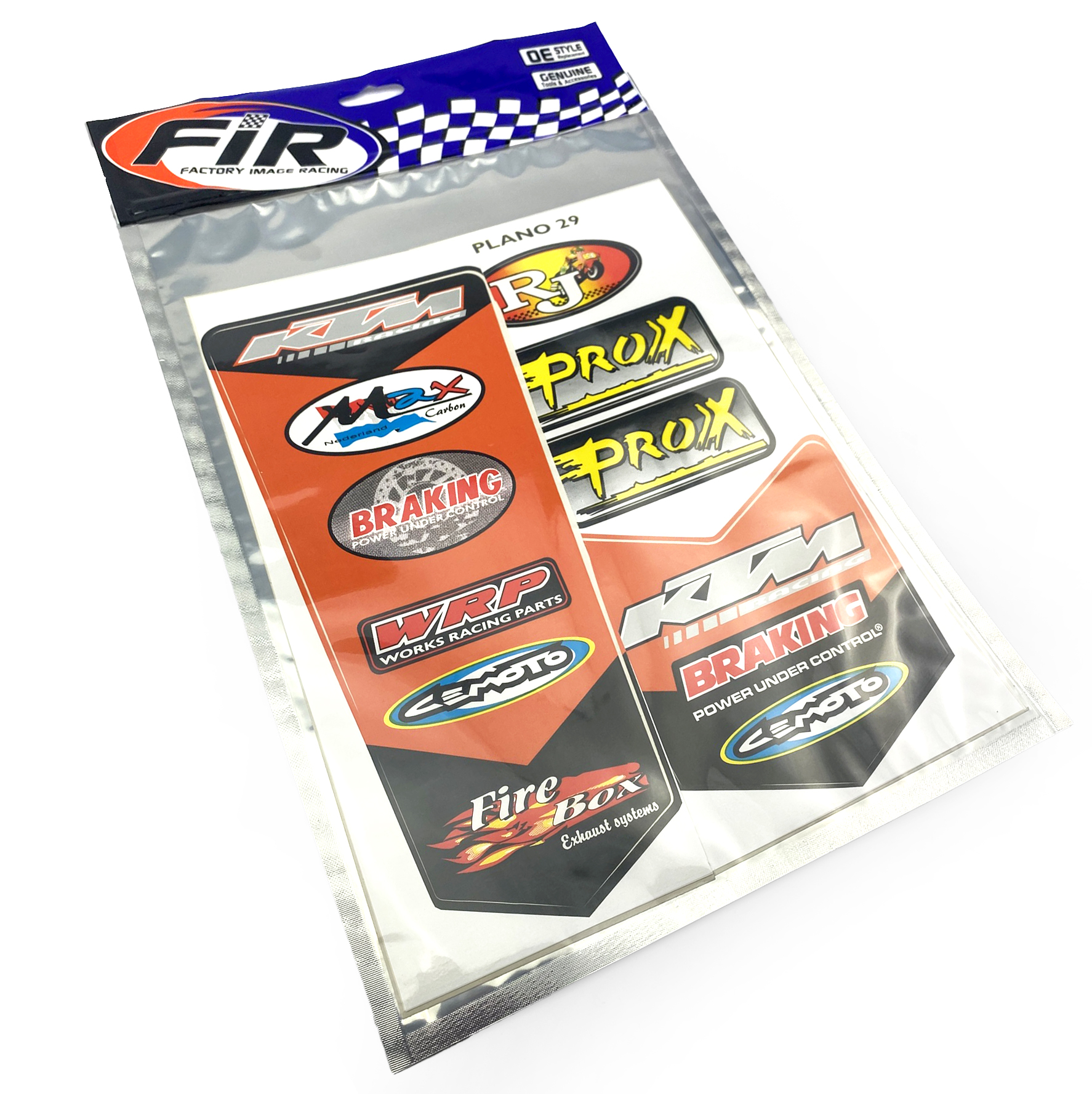 STICKER SHEET KTM [SIZE A4] 122008470 thumbnail 2