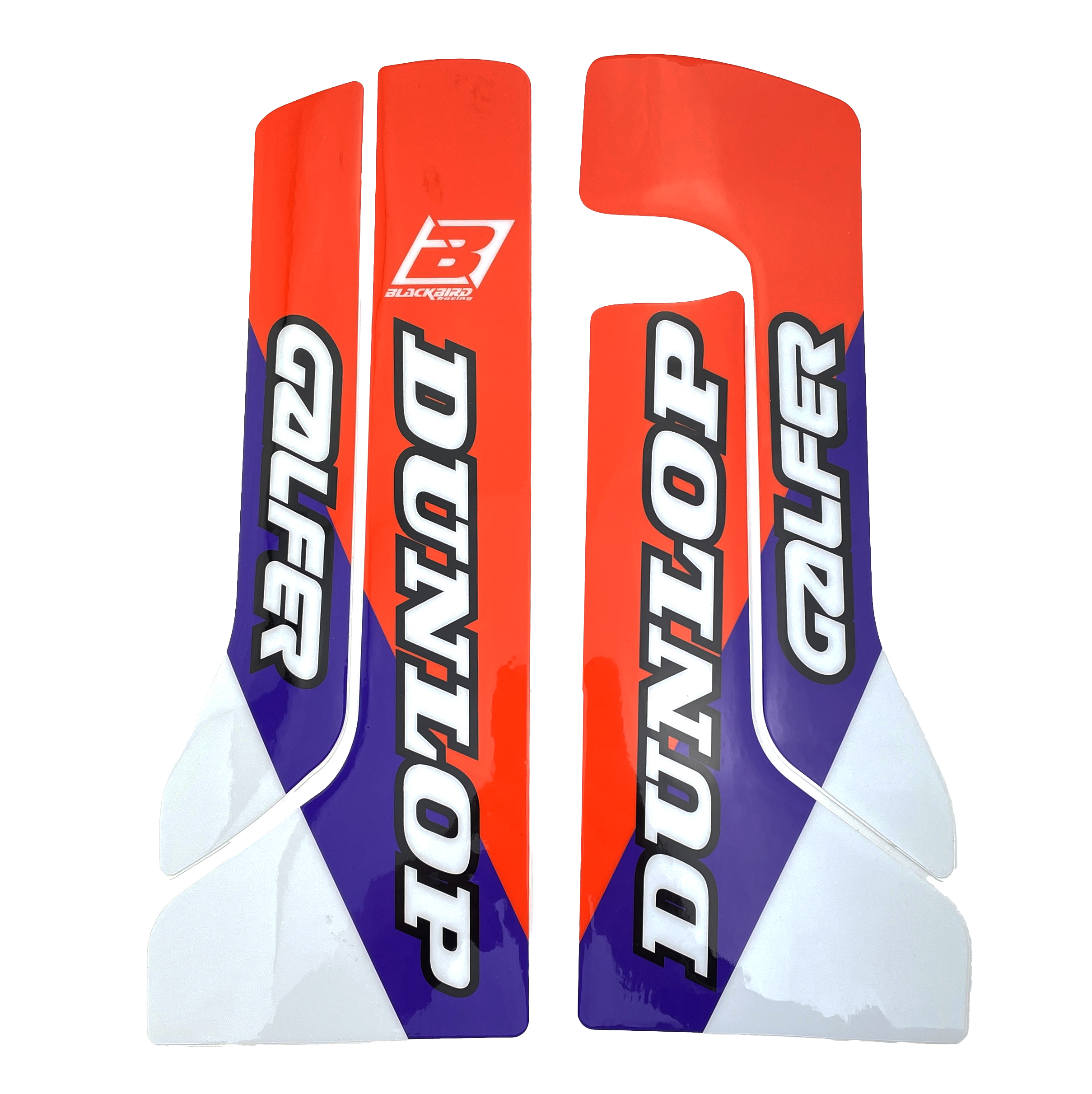 23-25 SX/SXF 24-25 EXC KTM FORK DECALS, BLACKBIRD 5538AB image 1