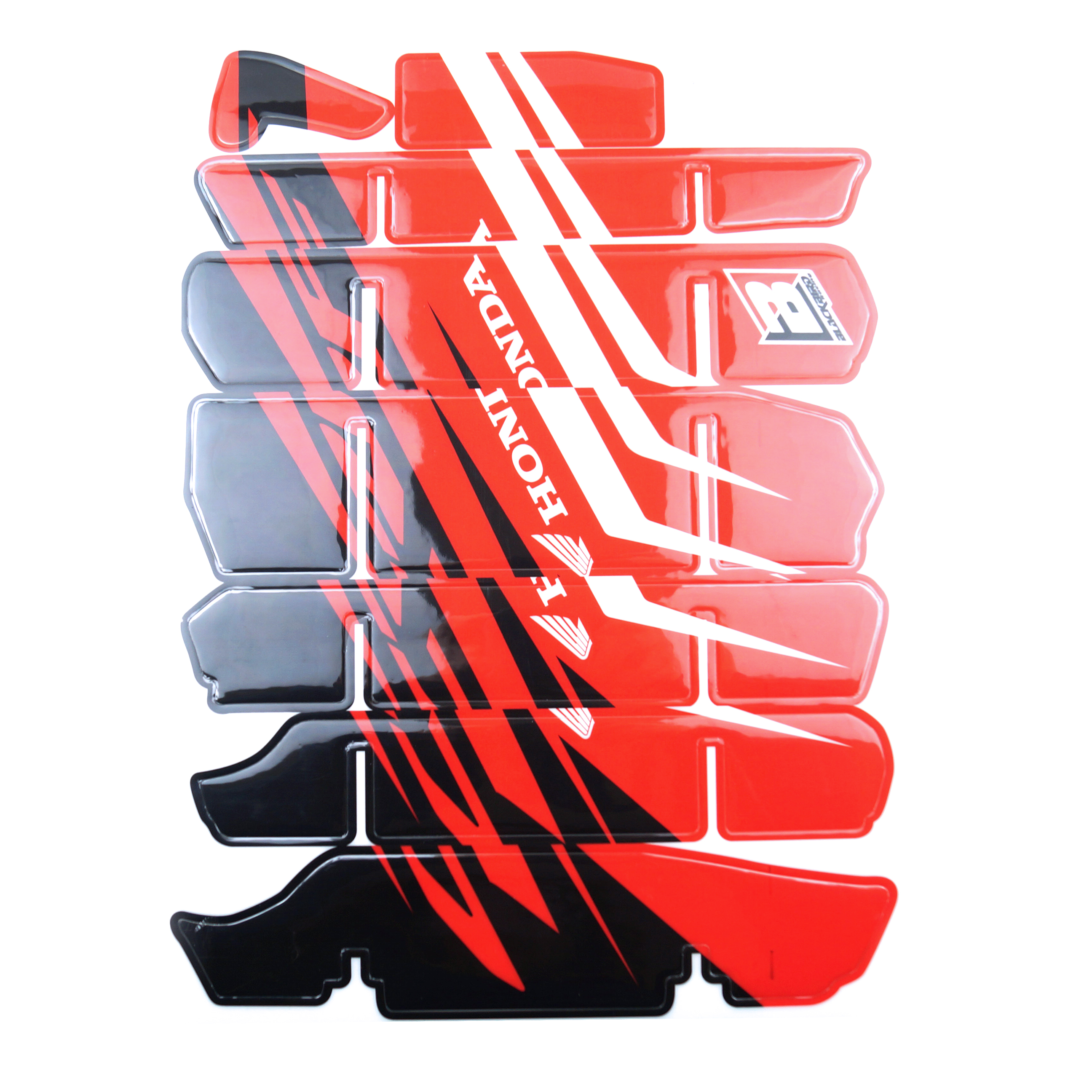 2022 CRF250 RAD LOUVER DECAL, BLACKBIRD A109N image 1