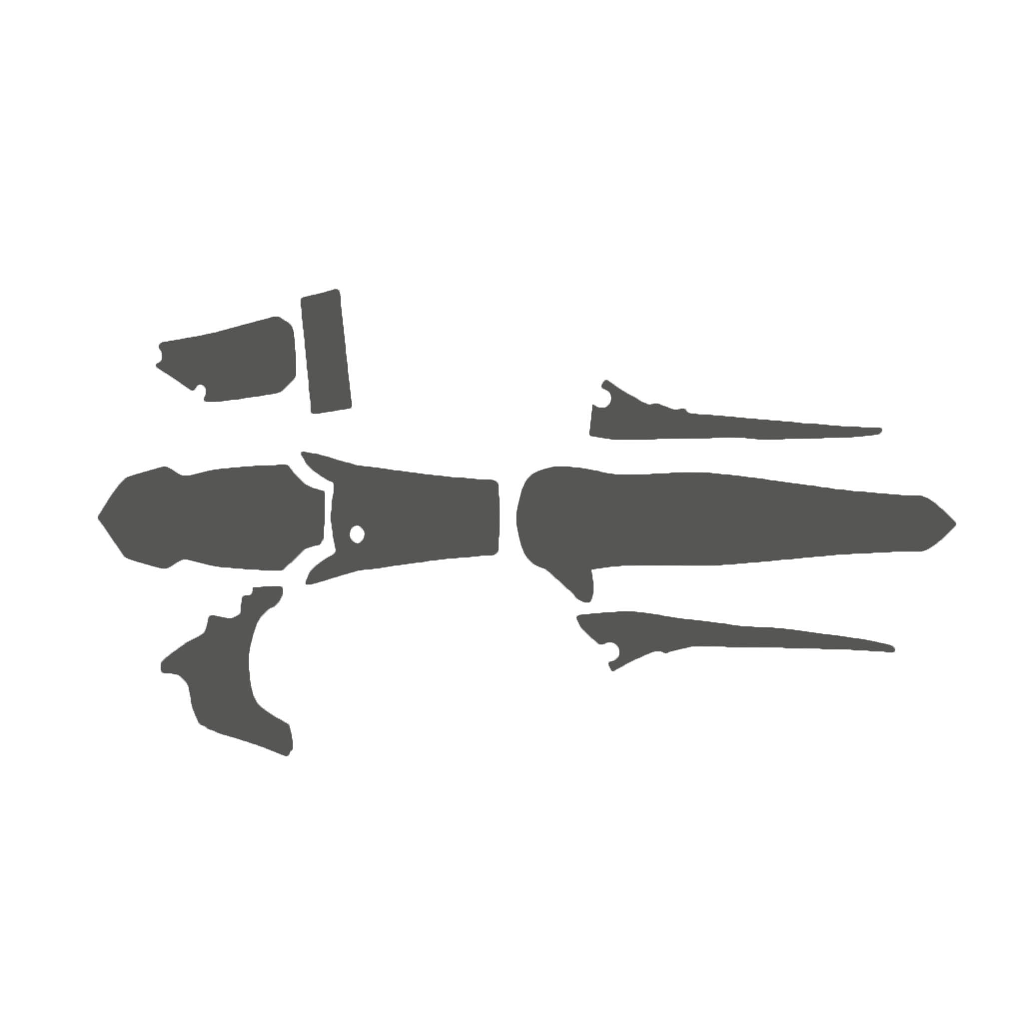 16-18 SX/SX-F ANTI-MUD FOAMS, BLACKBIRD 5527 KTM image 1