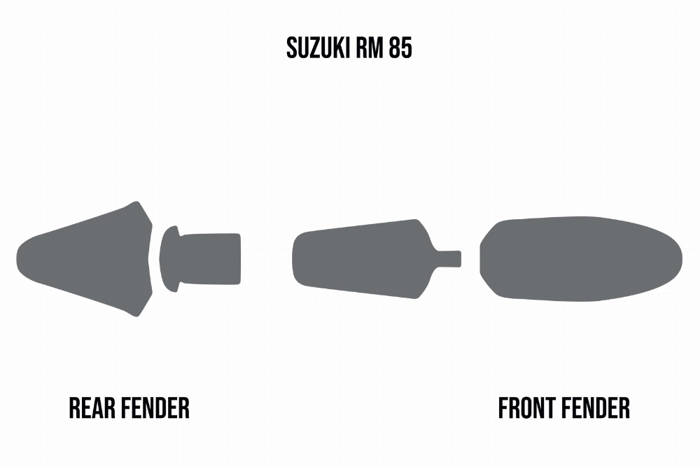 2002-2025 SUZUKI RM 85 ANTI-MUD FOAM SET, TWIN AIR 177767302 image 1