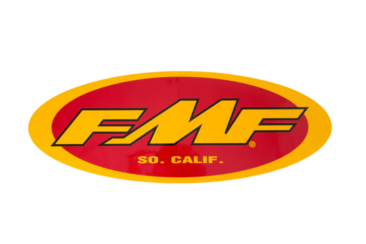 Oval Trailer Exhaust Sticker 34.75 Inch Universal - FMF 011320 thumbnail 2