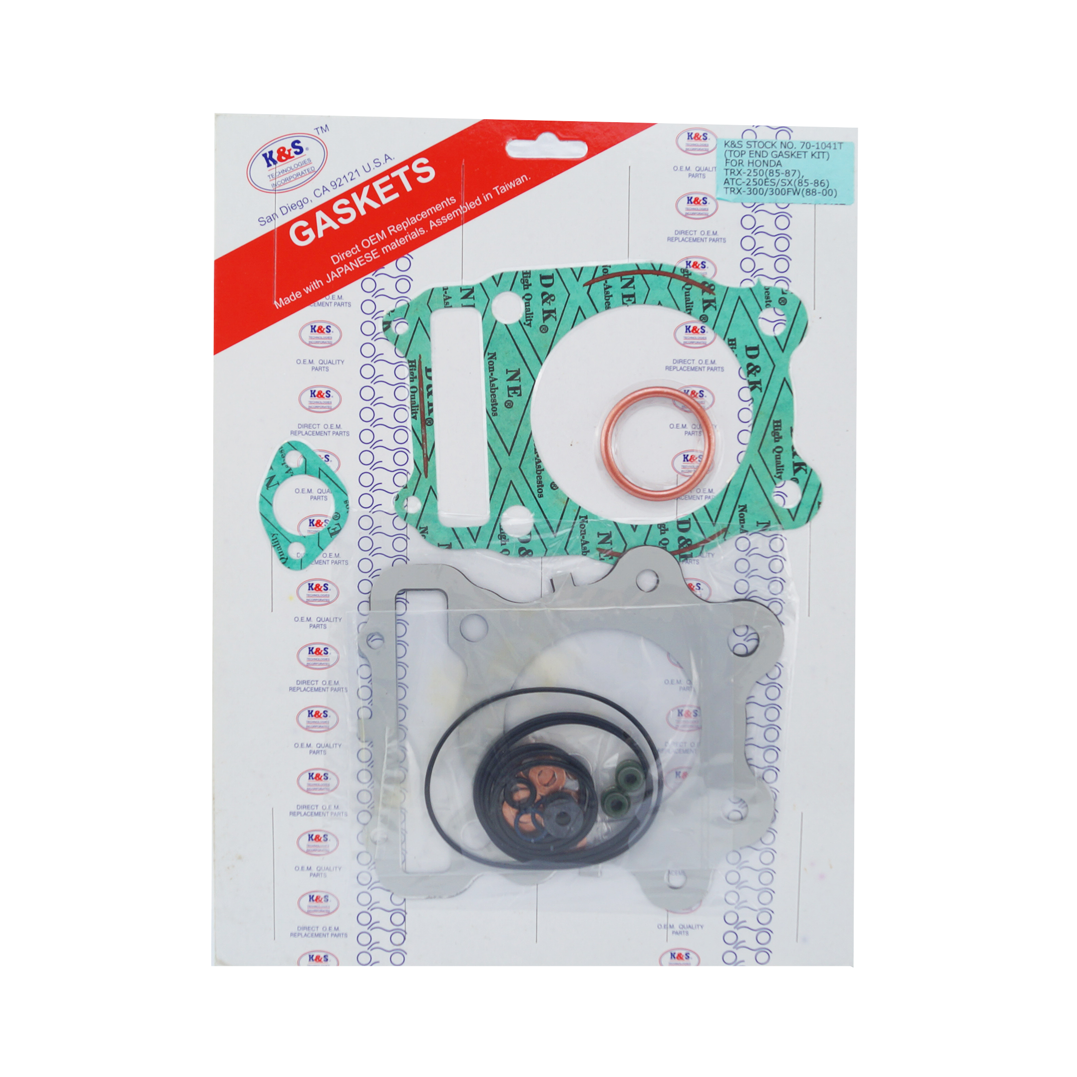 GASKET TOP SET TRX250 TRX300 image 1