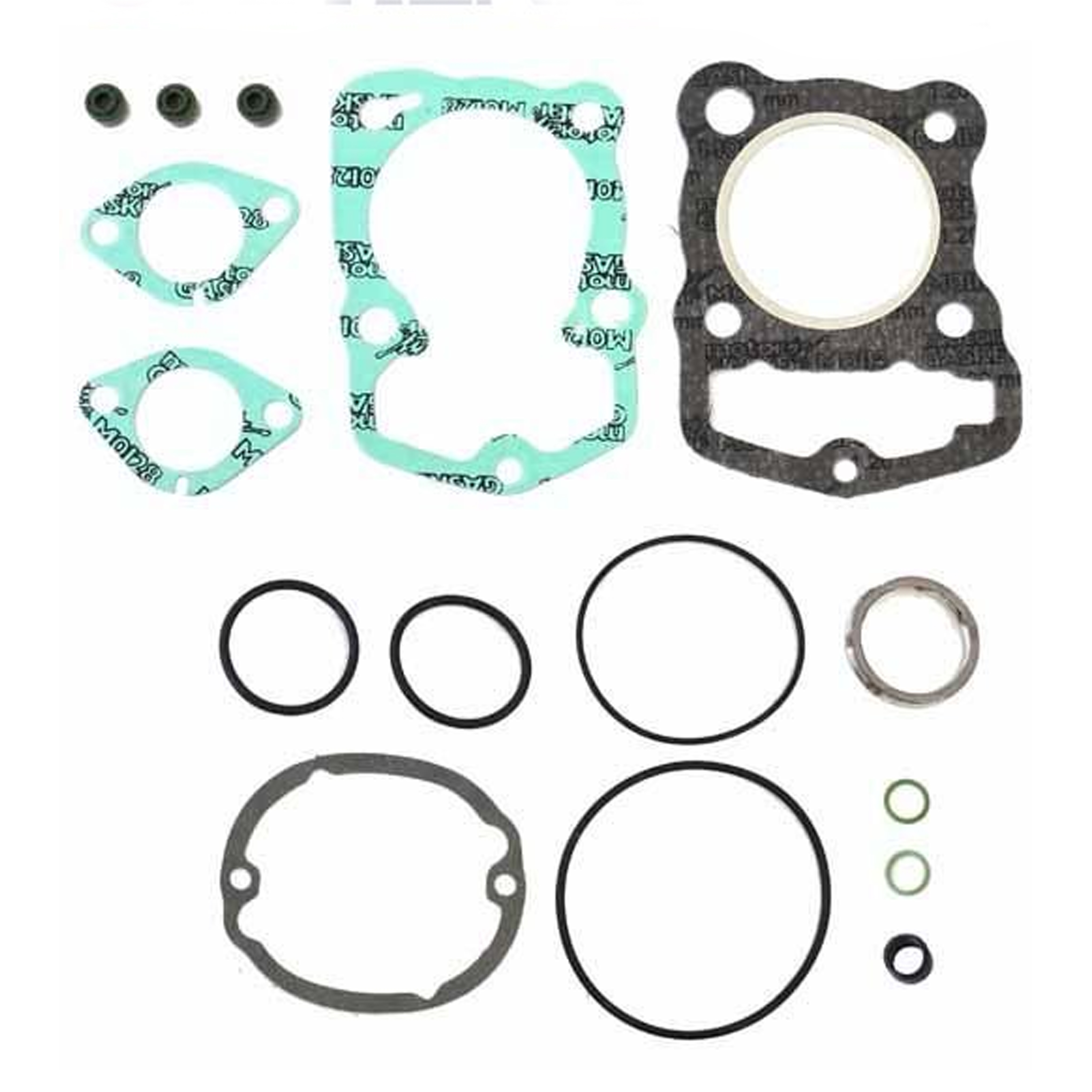 TOP END GASKET SET CB/CD/CL/TL/SL/XL 125 71-75, ATHENA P400210600128 HONDA image 1