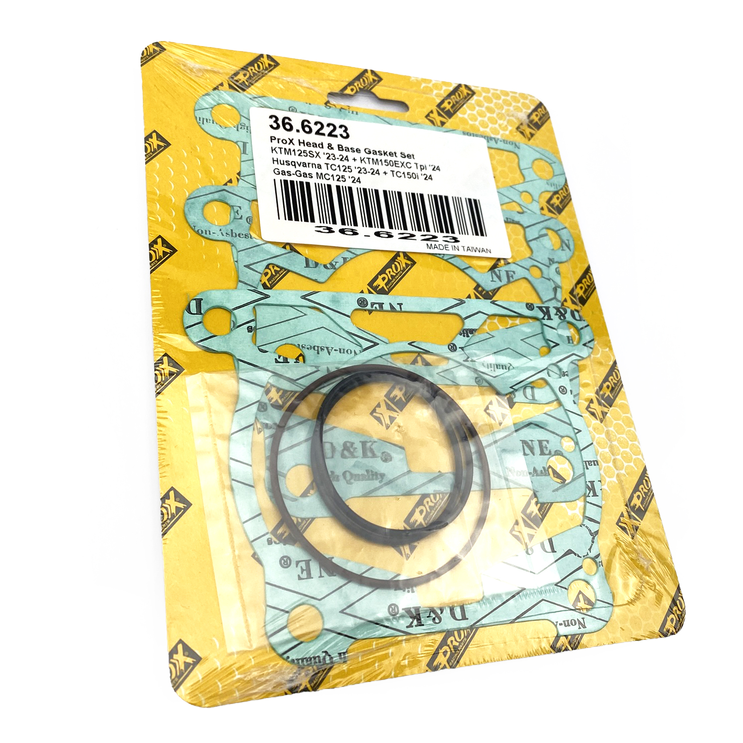 PROX HEAD & BASE GASKET SET, PROX 36.6223, KTM 125 SX 23-25, Husqvarna TE150i 2024-2025 thumbnail 3