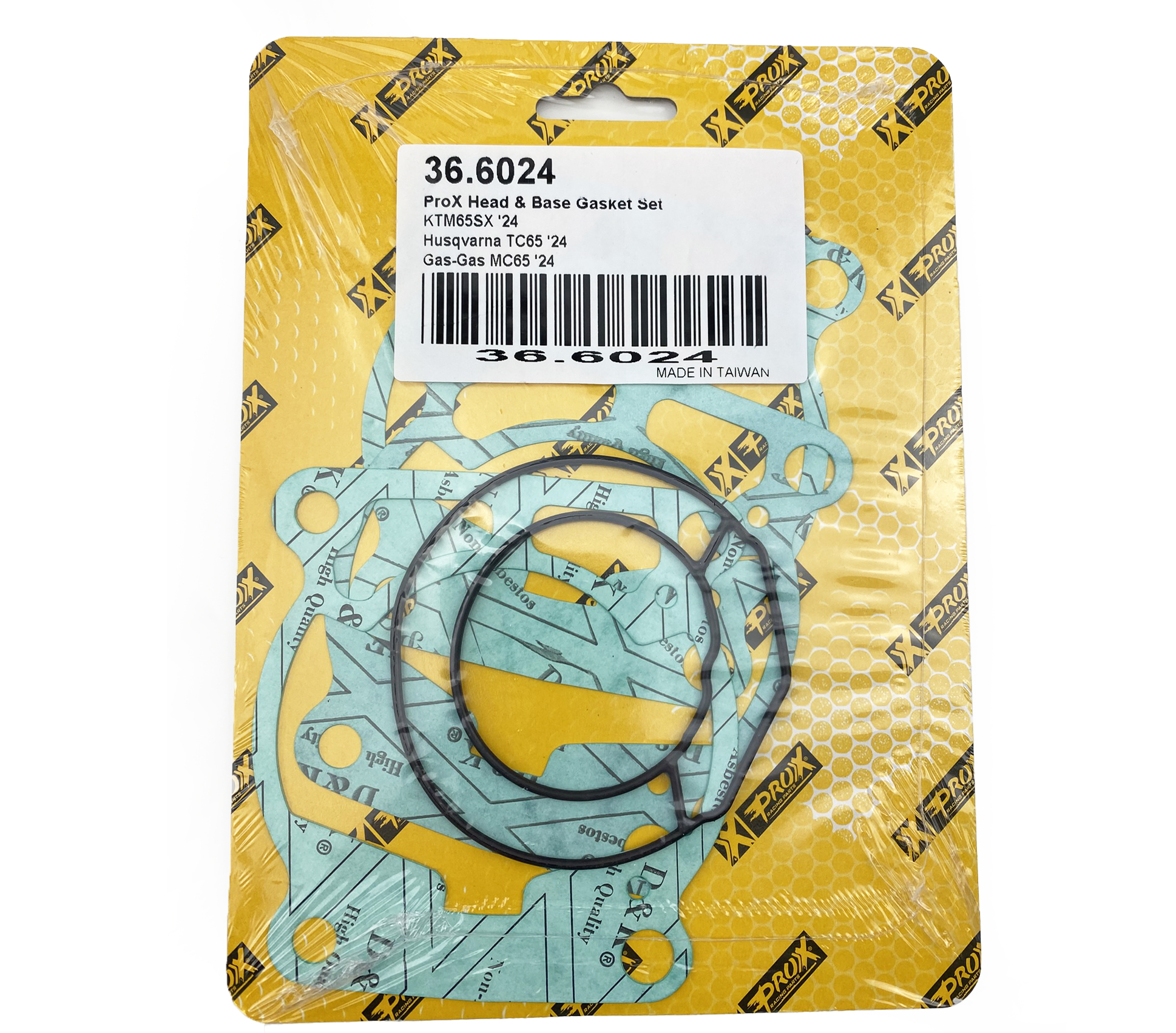 PROX HEAD & BASE GASKET SET, PROX 36.6024 GASGAS/KTM/HUSQVARNA 65cc 2024-2026 image 1