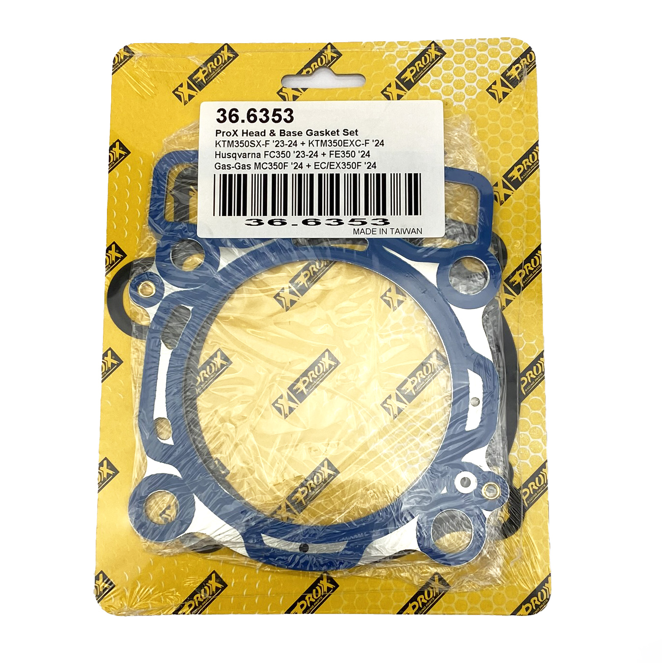 PROX HEAD & BASE GASKET SET, PROX 36.6353 KTM 350 SX-F 2023-25 image 1