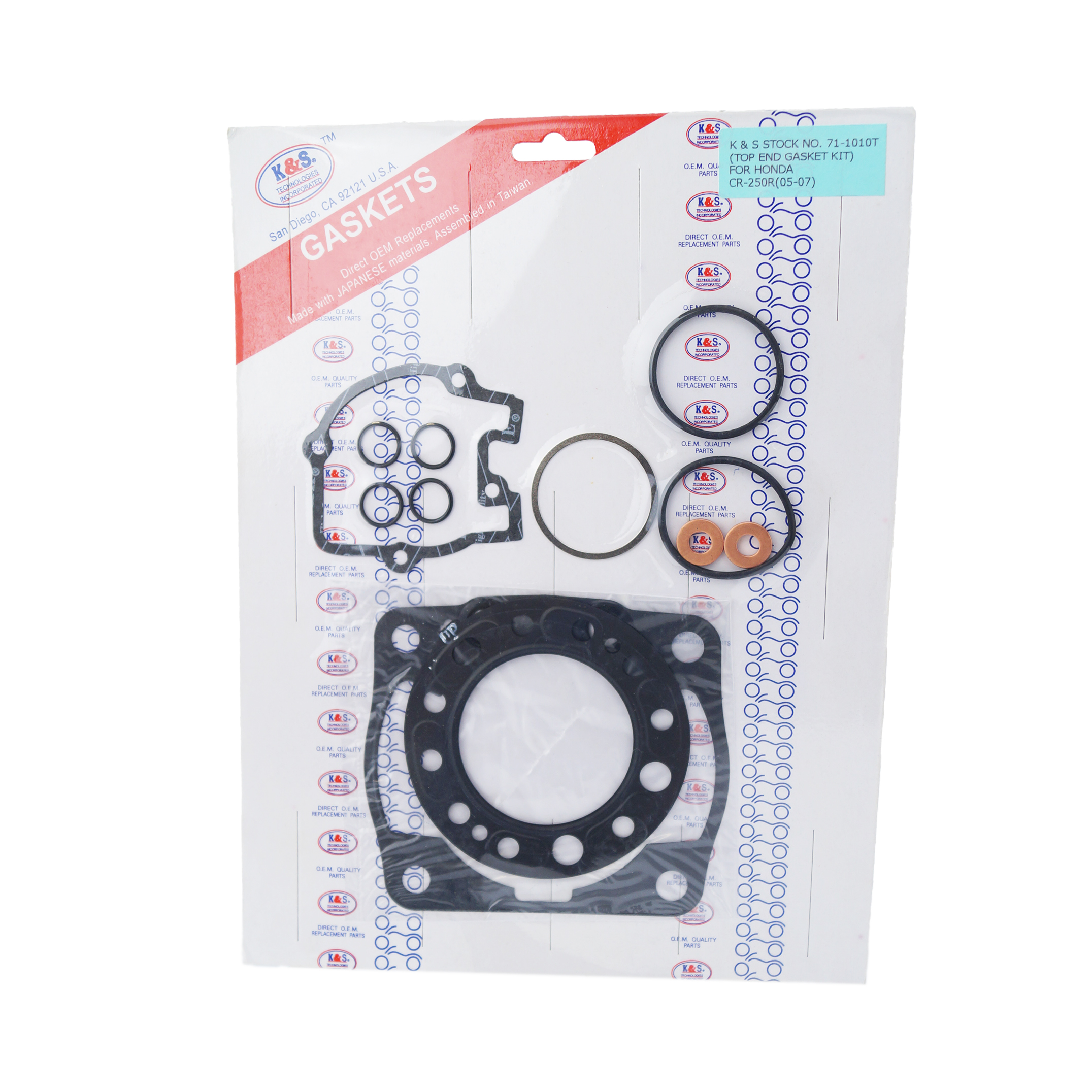 GASKET TOP SET 05-07 CR250 image 1