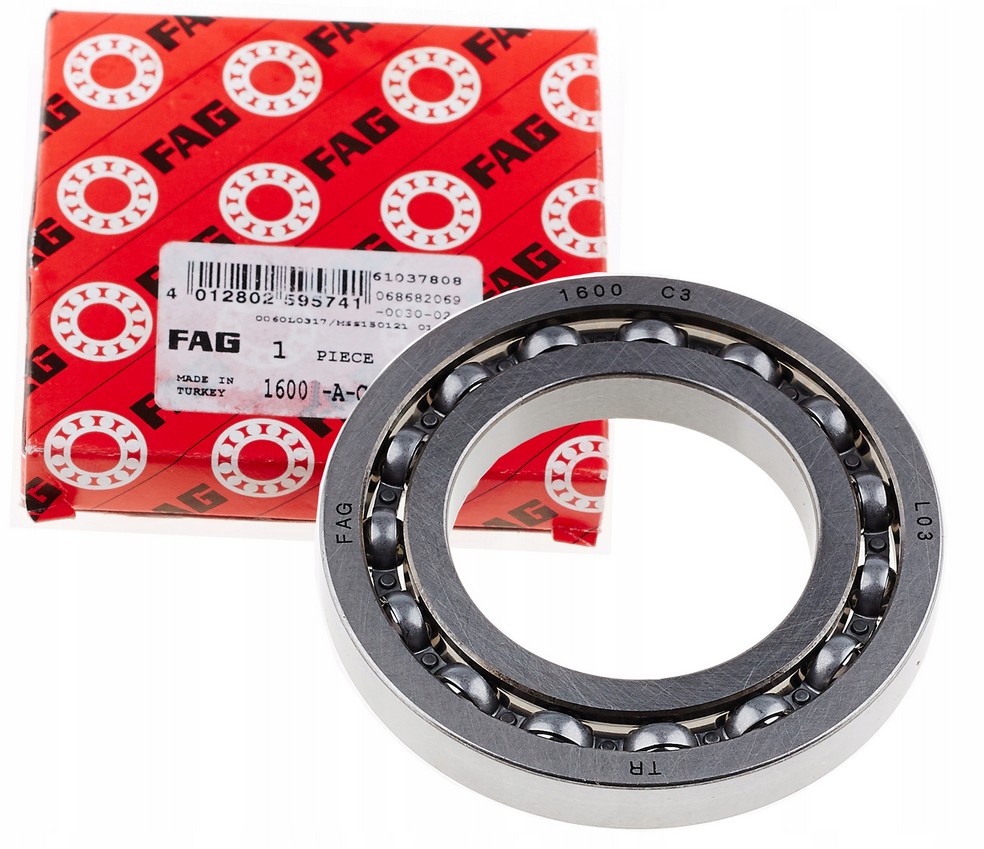 BEARING 16004 C3 FAG 20x42x8 SIZE OPEN EACH image 1