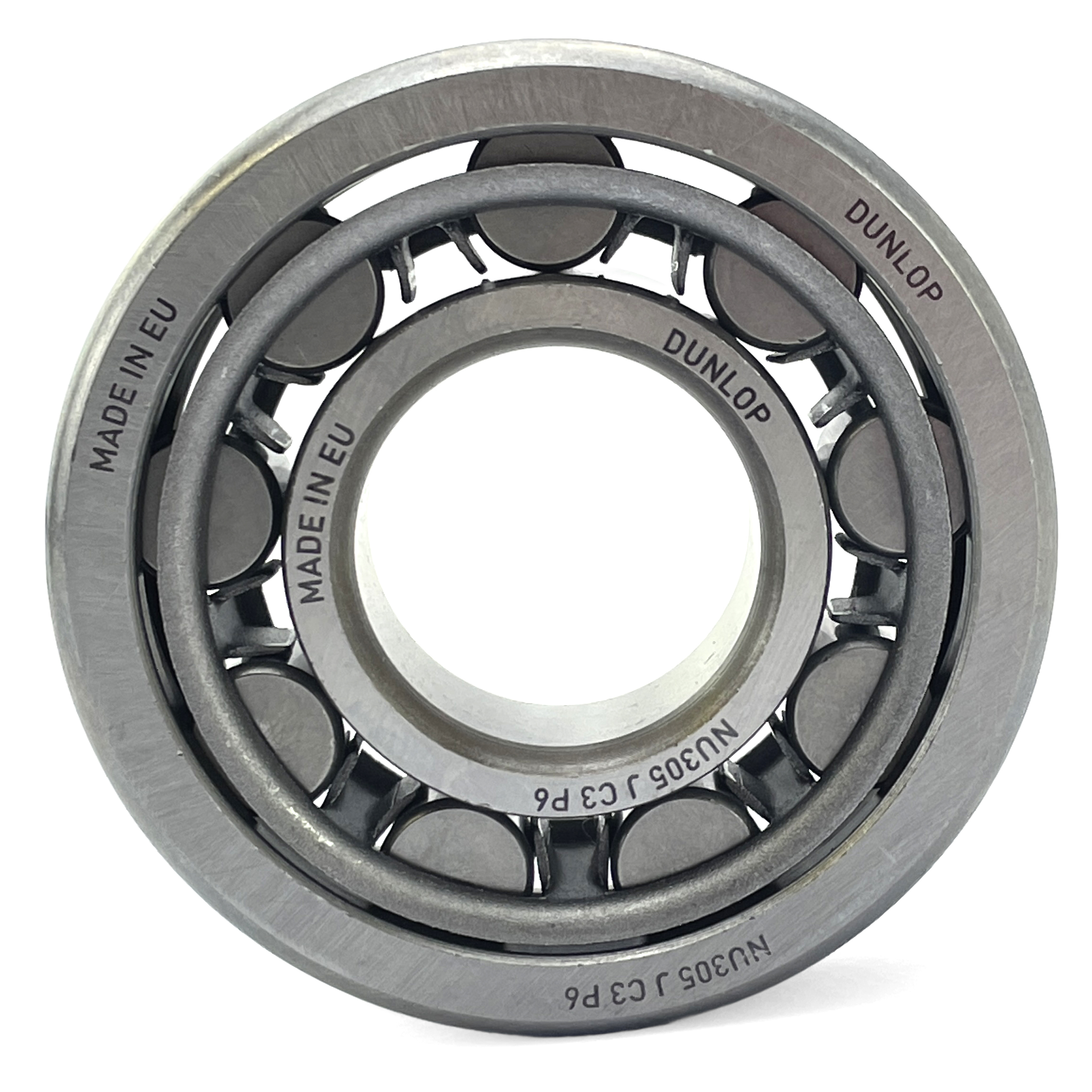 BEARING NU305 C3 DUNLOP 25x62x17, NU305-J-C3 EACH image 1