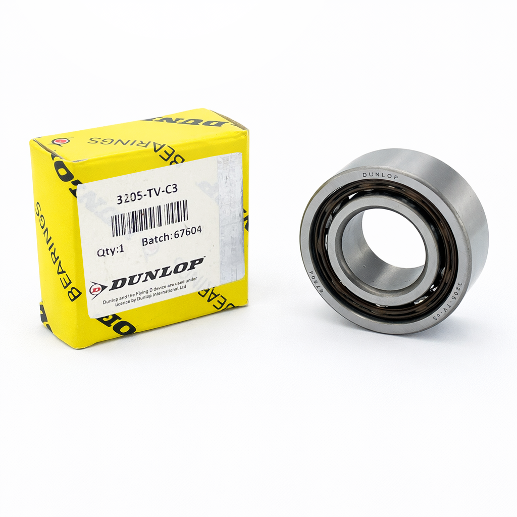 BEARING 3205 C3 DUNLOP 25x52x20.60 SIZE EACH thumbnail 2