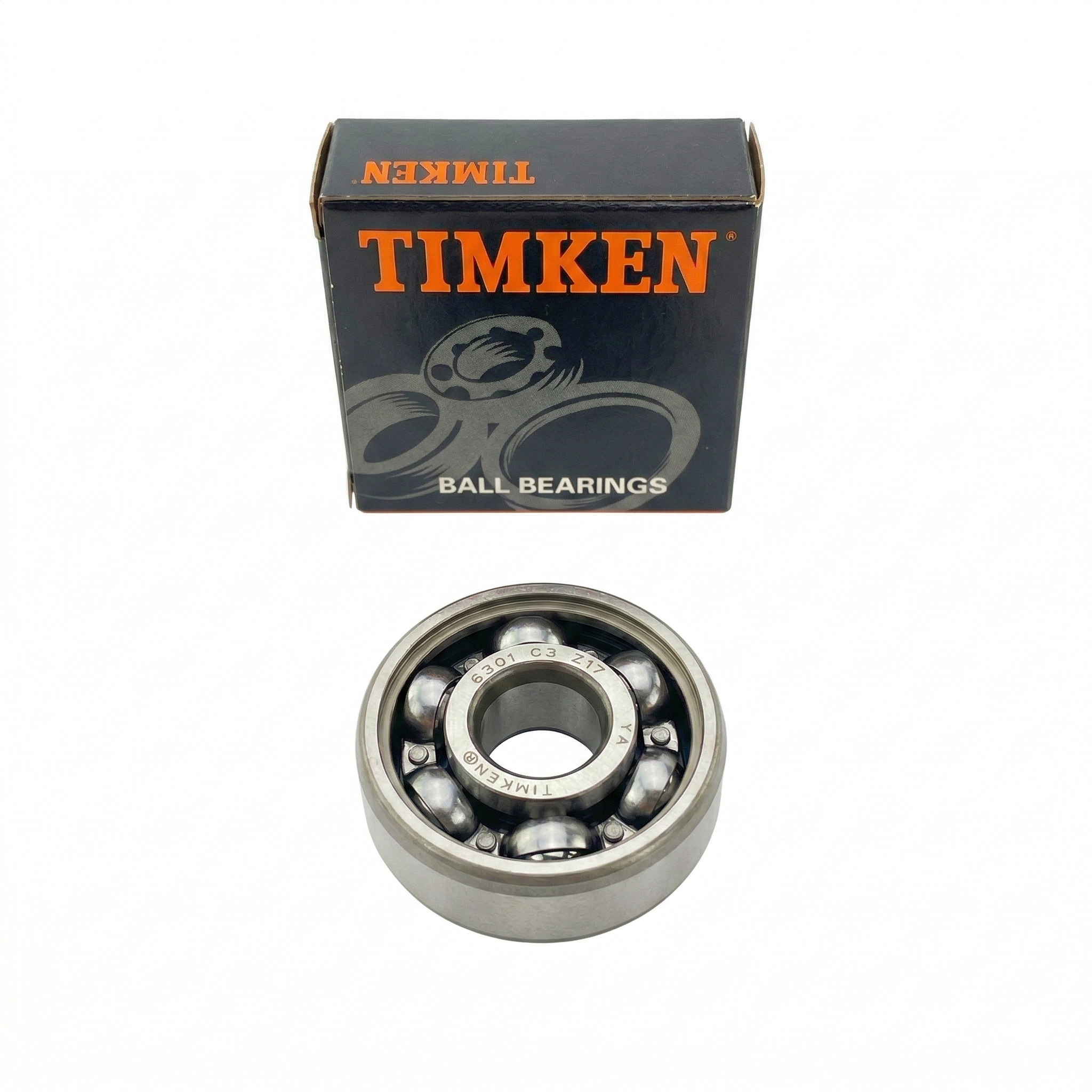 BEARING 6301 C3 TIMKEN 12x37x12 SIZE OPEN EACH thumbnail 2