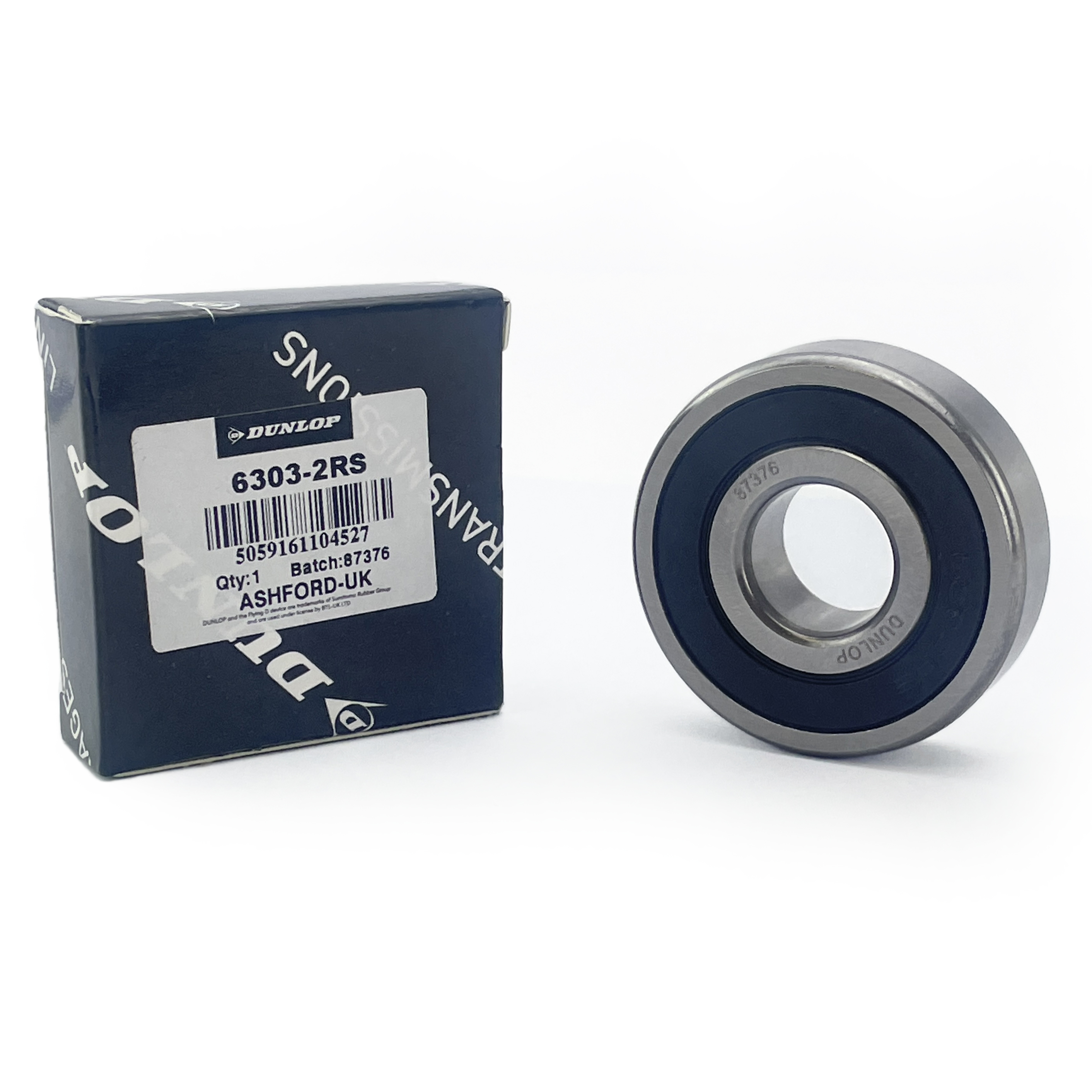 BEARING 6303 2RS DUNLOP 17x47x14 SEALED EACH thumbnail 2