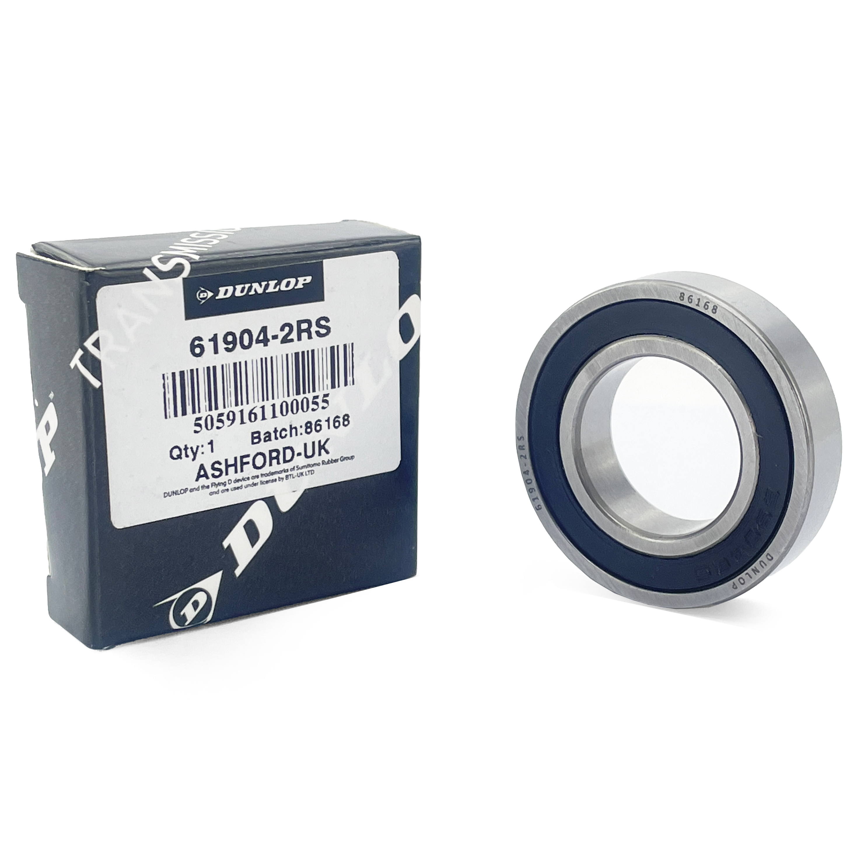BEARING 6904 2RS DUNLOP 20x37x9 SIZE SEALED EACH thumbnail 2