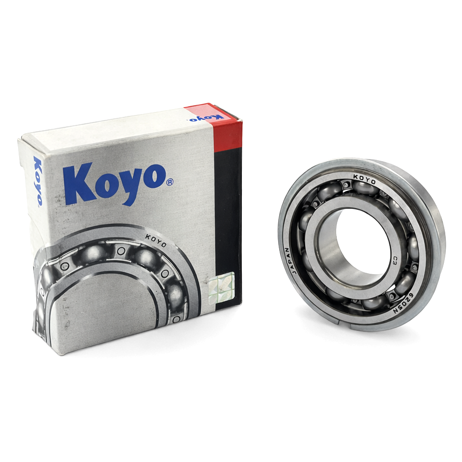 BEARING 6205 NR C3 KOYO 25x52x15 DEEP GROVED SNAP RING W/RING MADE IN JAPAN EACH thumbnail 3