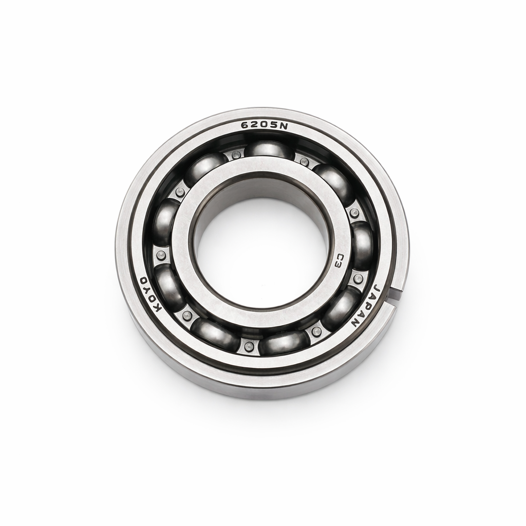 BEARING 6205 NR C3 KOYO 25x52x15 DEEP GROVED SNAP RING W/RING MADE IN JAPAN EACH thumbnail 2